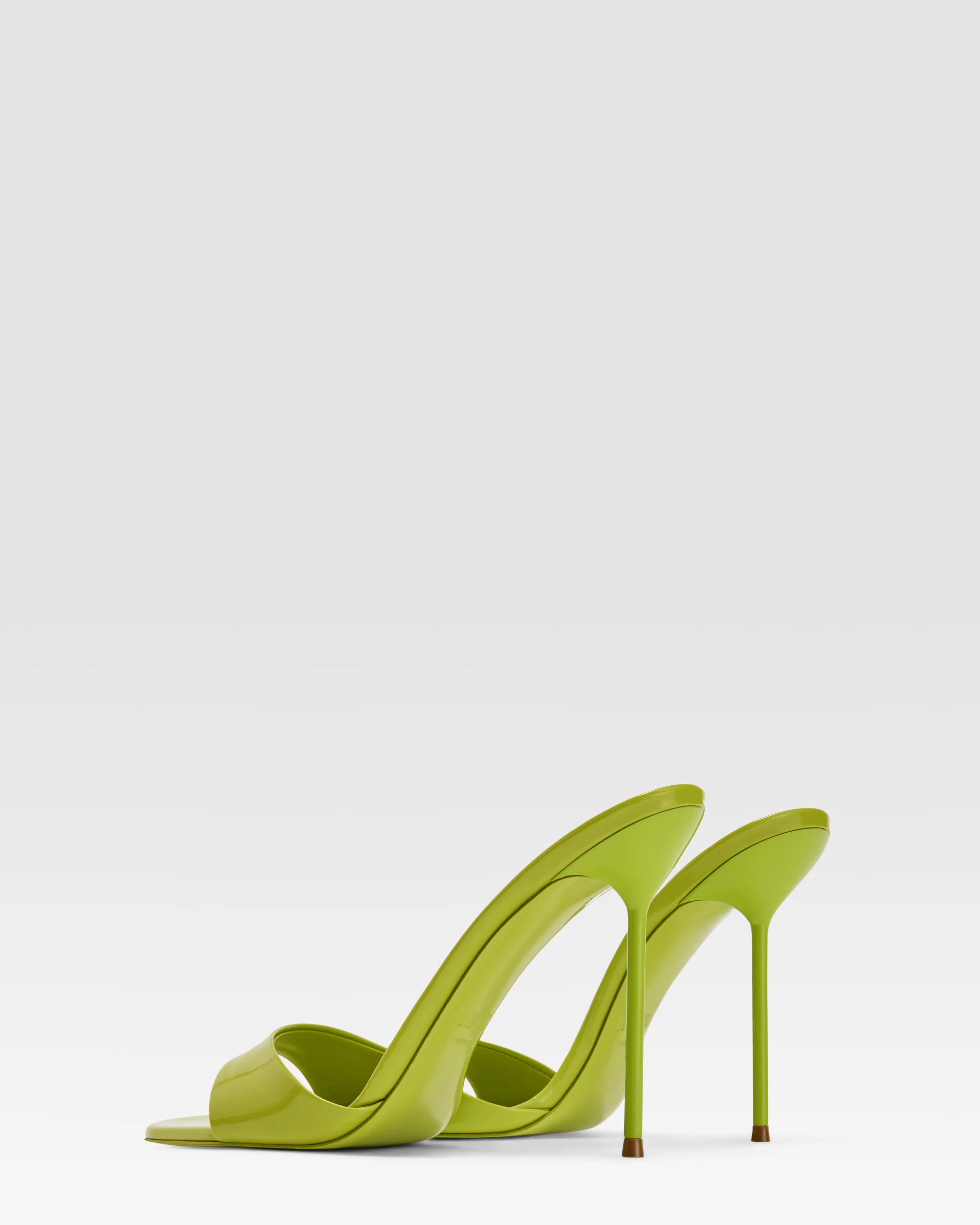PATENT LEATHER MULE - Image 3