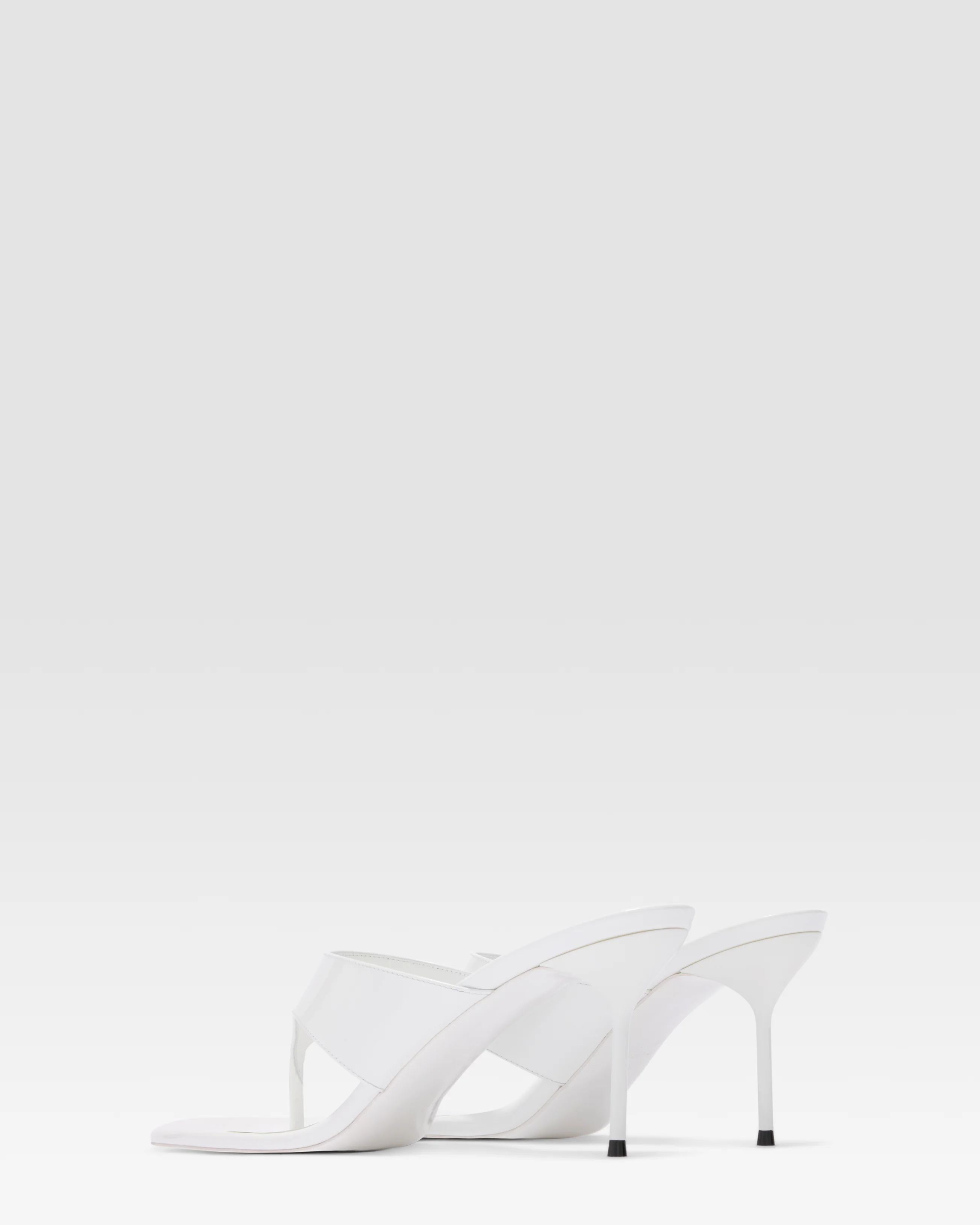 PATENT LEATHER MULE - Image 3