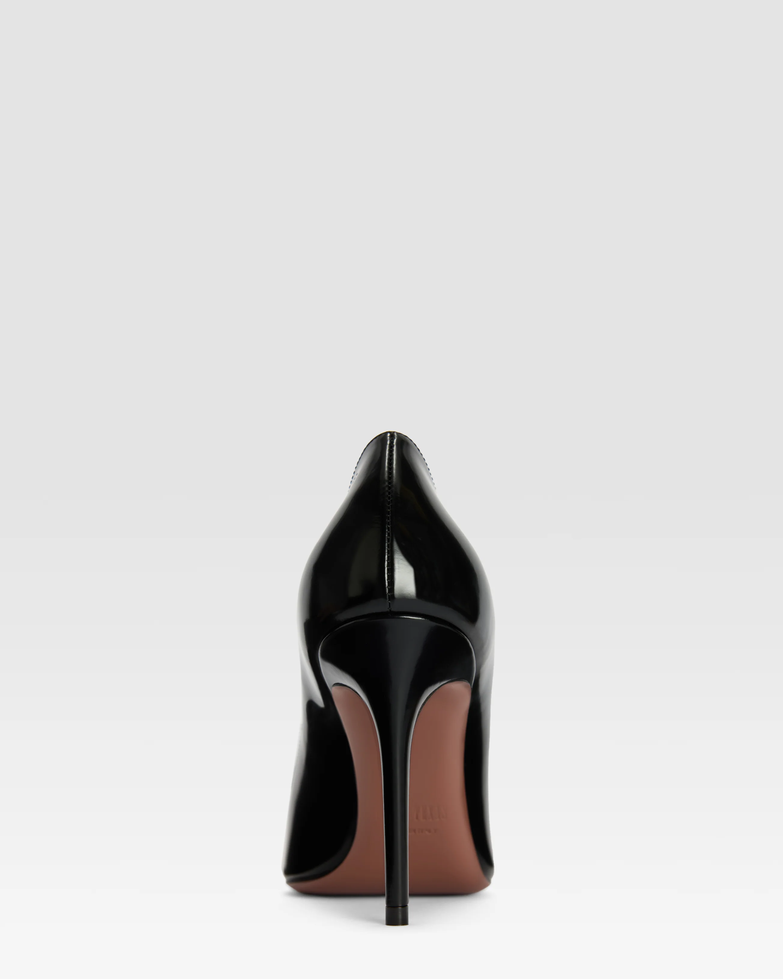 Brushed leather pump - Image 4