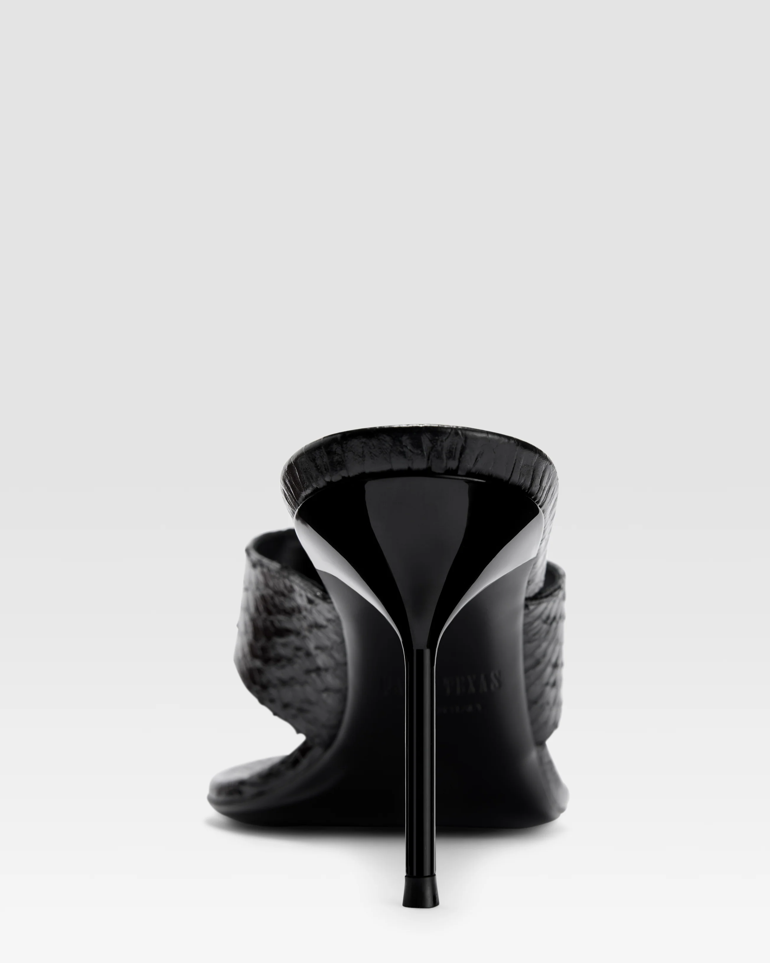 Python-print LEATHER MULE - Image 4