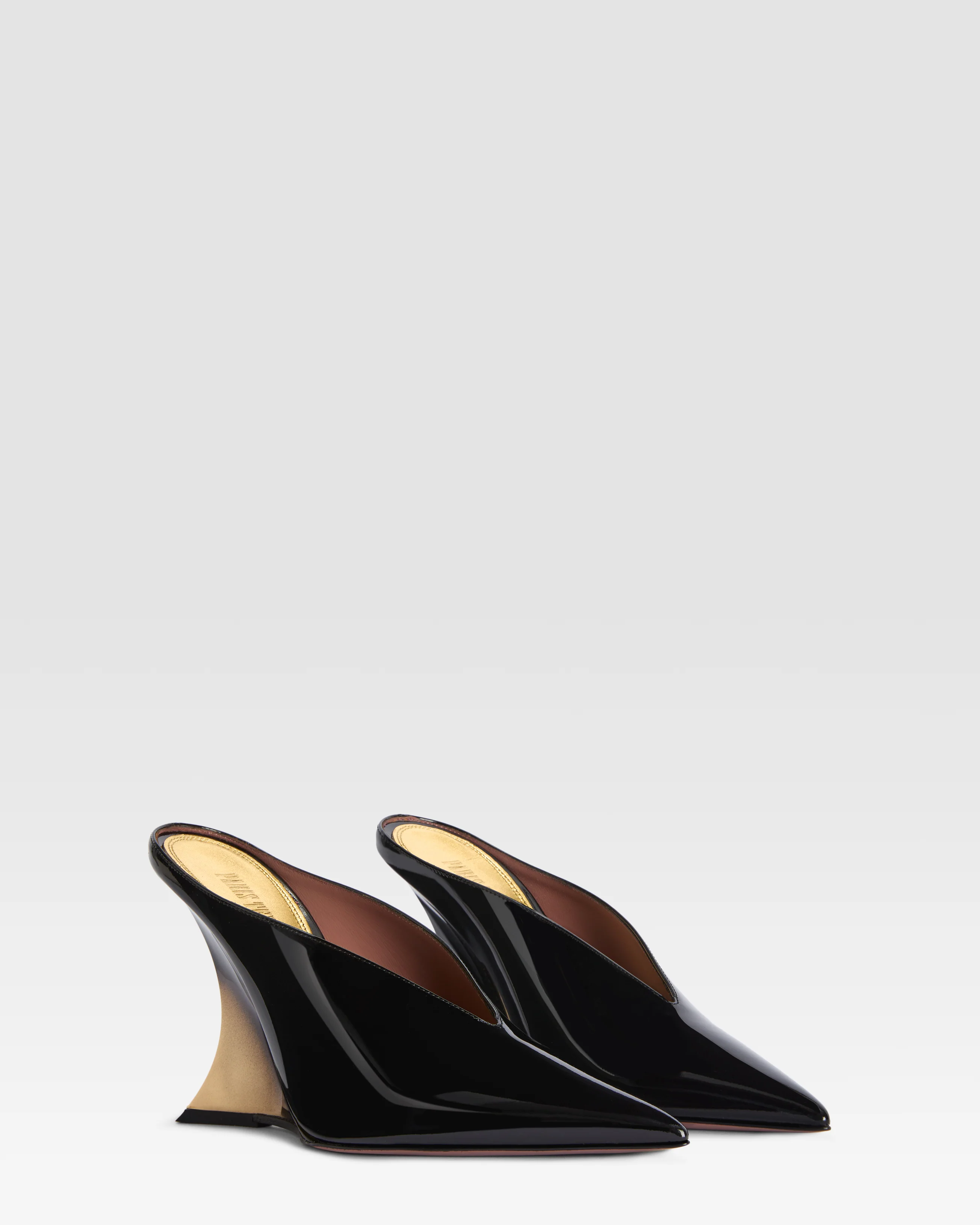 Patent leather mule - Image 2