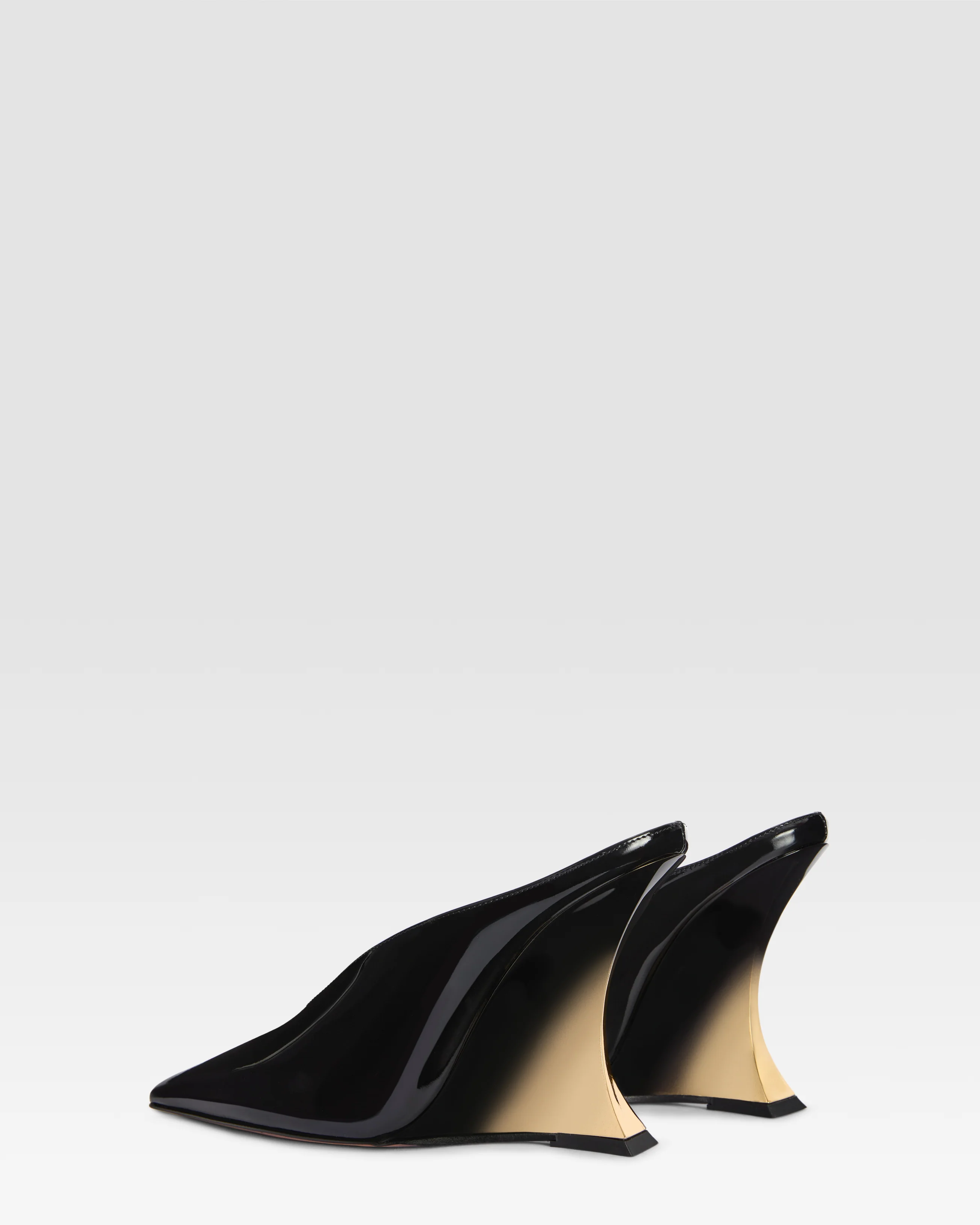 Patent leather mule - Image 3
