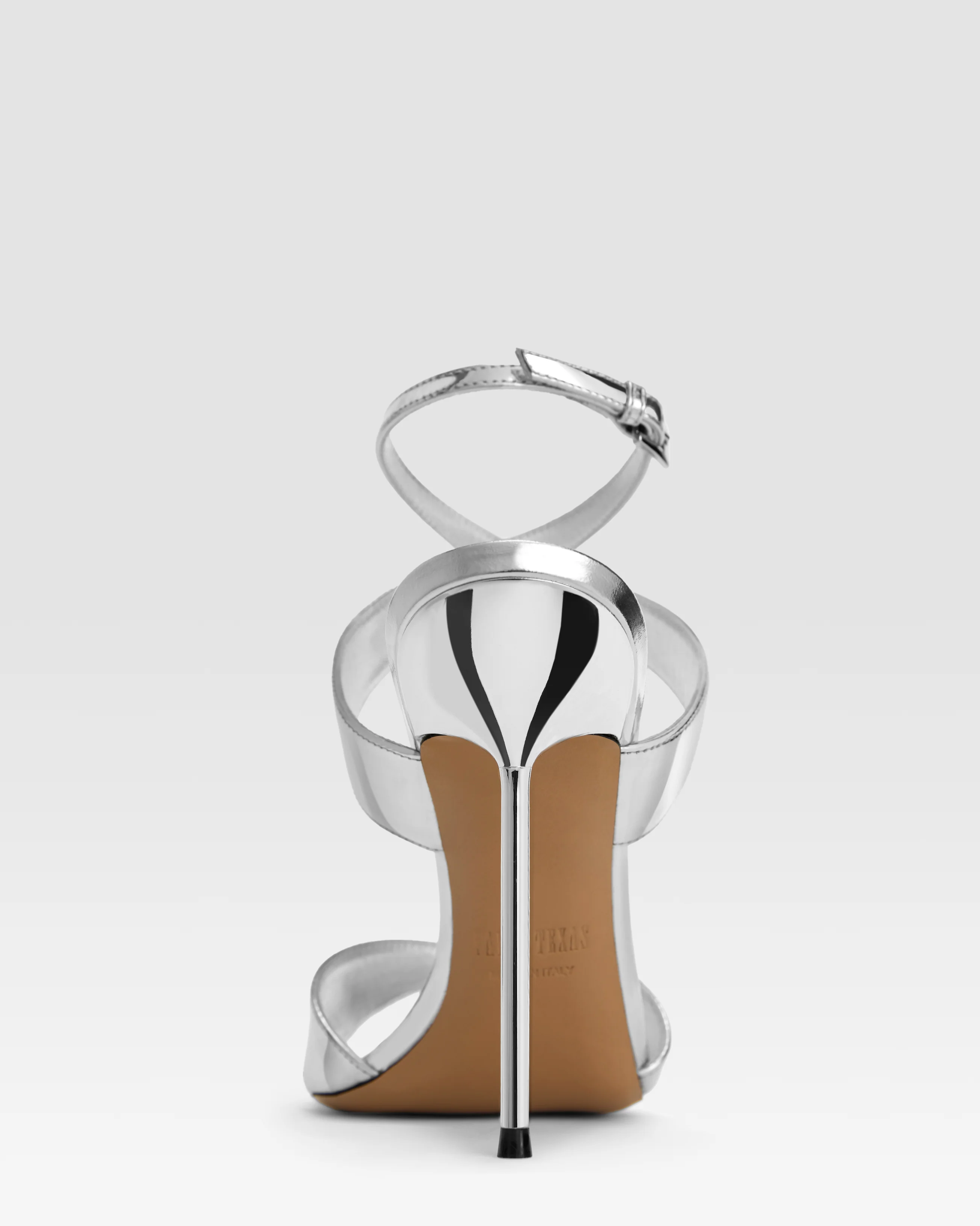 Mirrored leather sandal - Image 4
