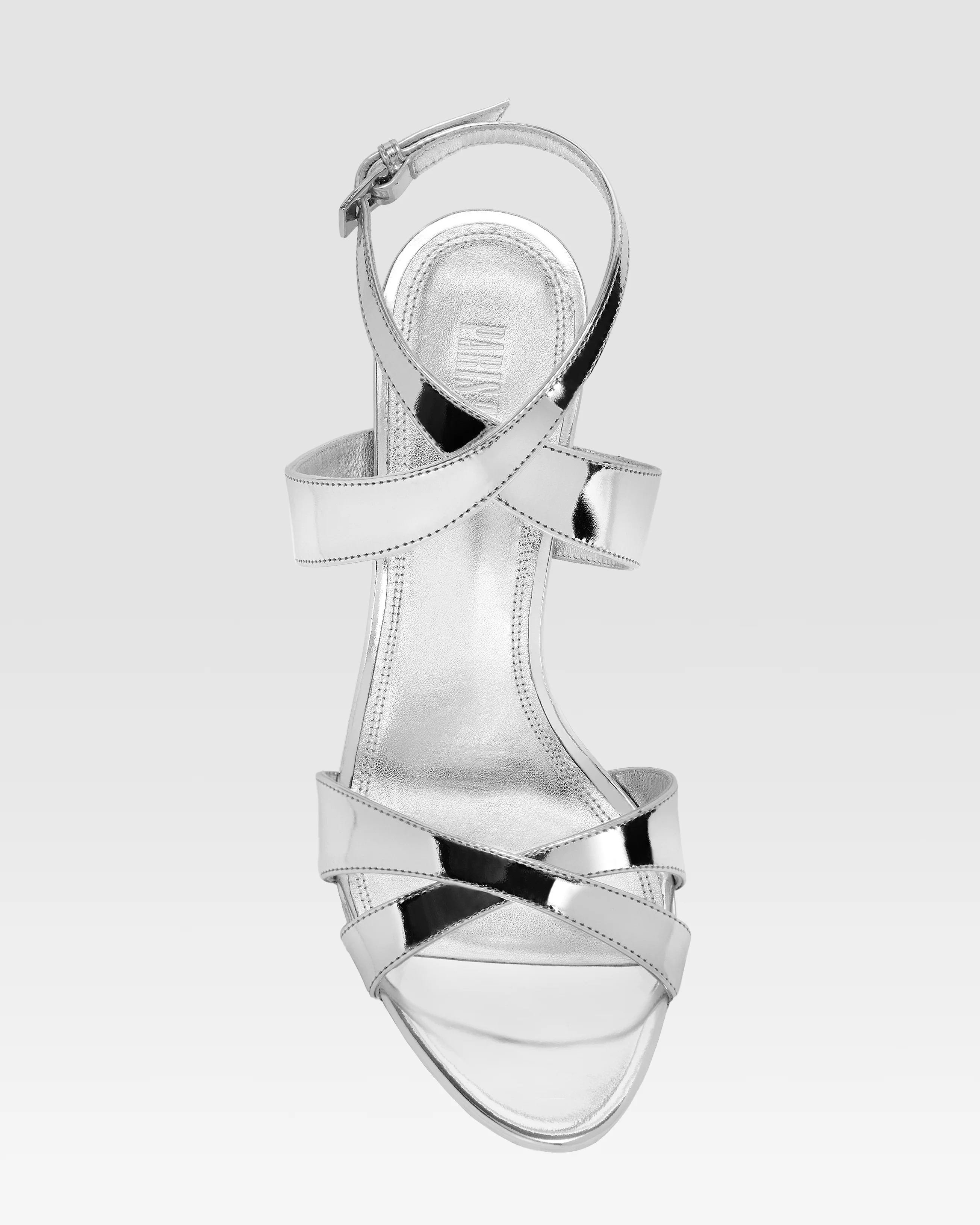 Mirrored leather sandal - Image 5
