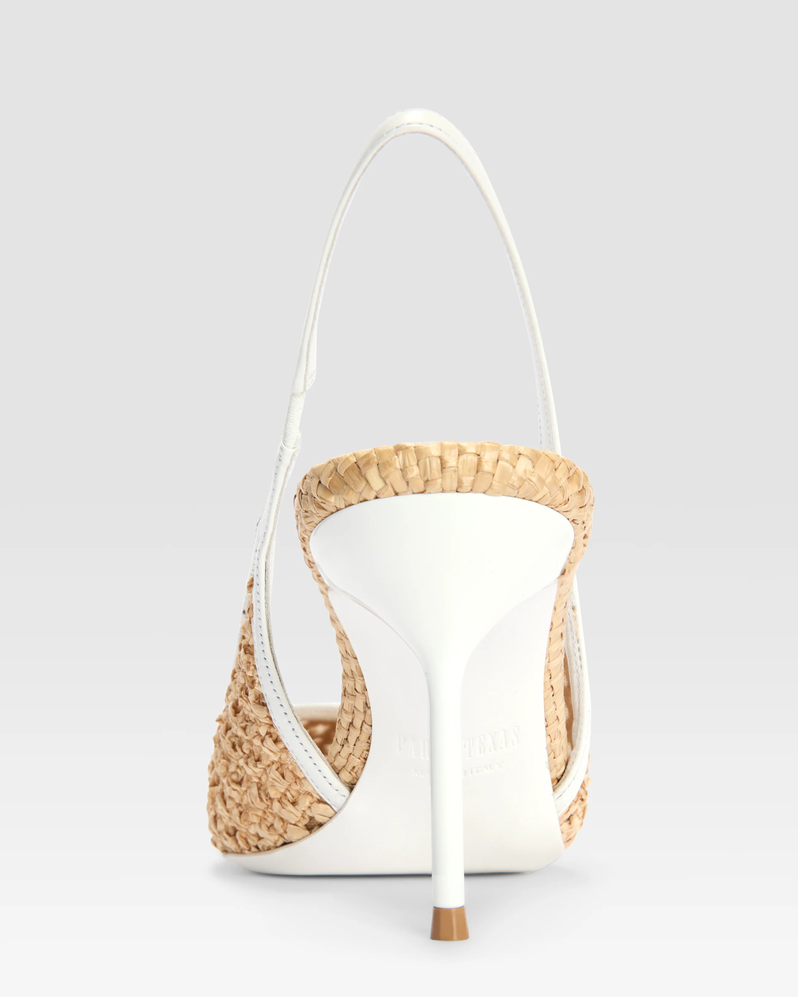 SLINGBACK IN WOVEN RAFFIA - Image 4