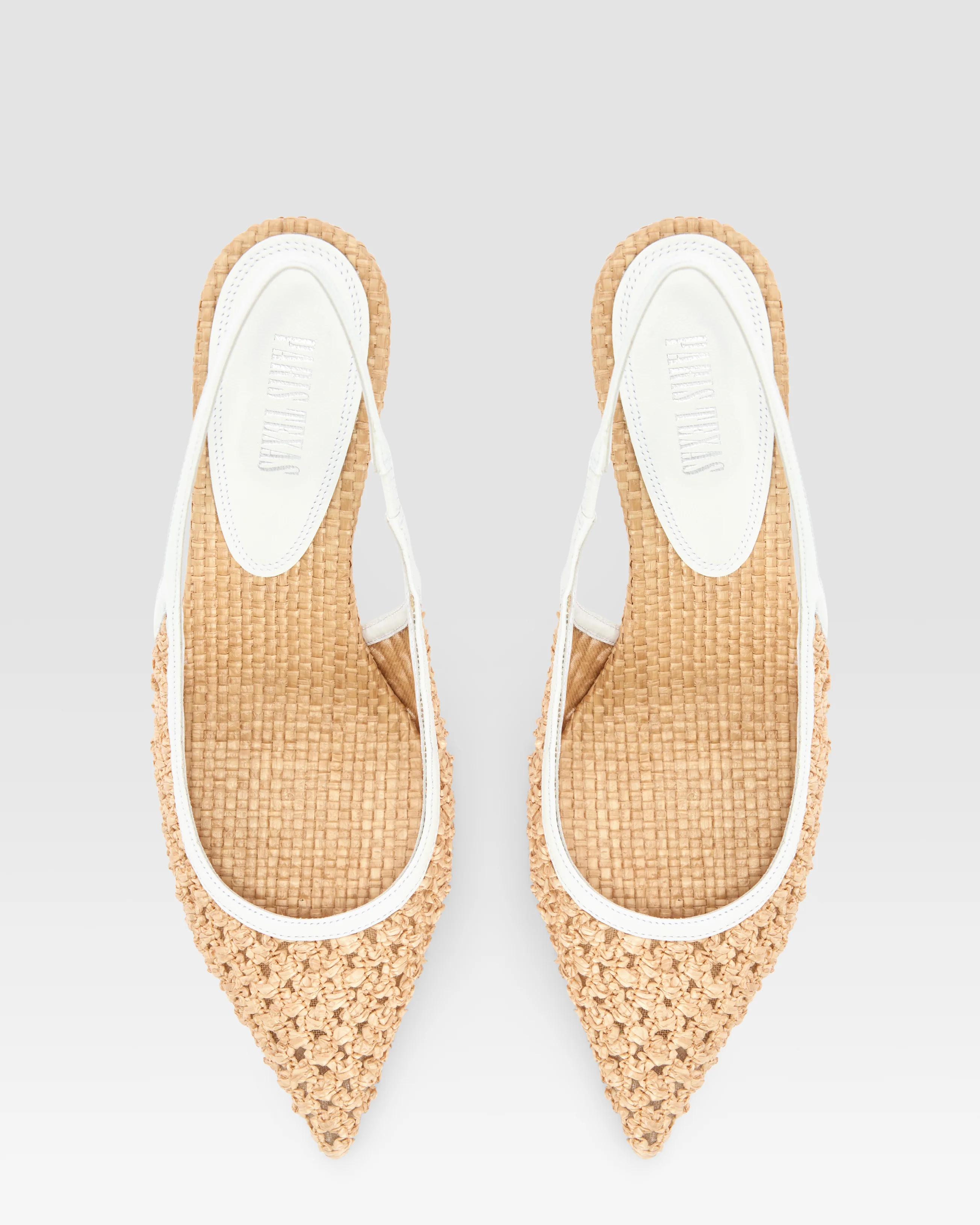 SLINGBACK IN WOVEN RAFFIA - Image 5