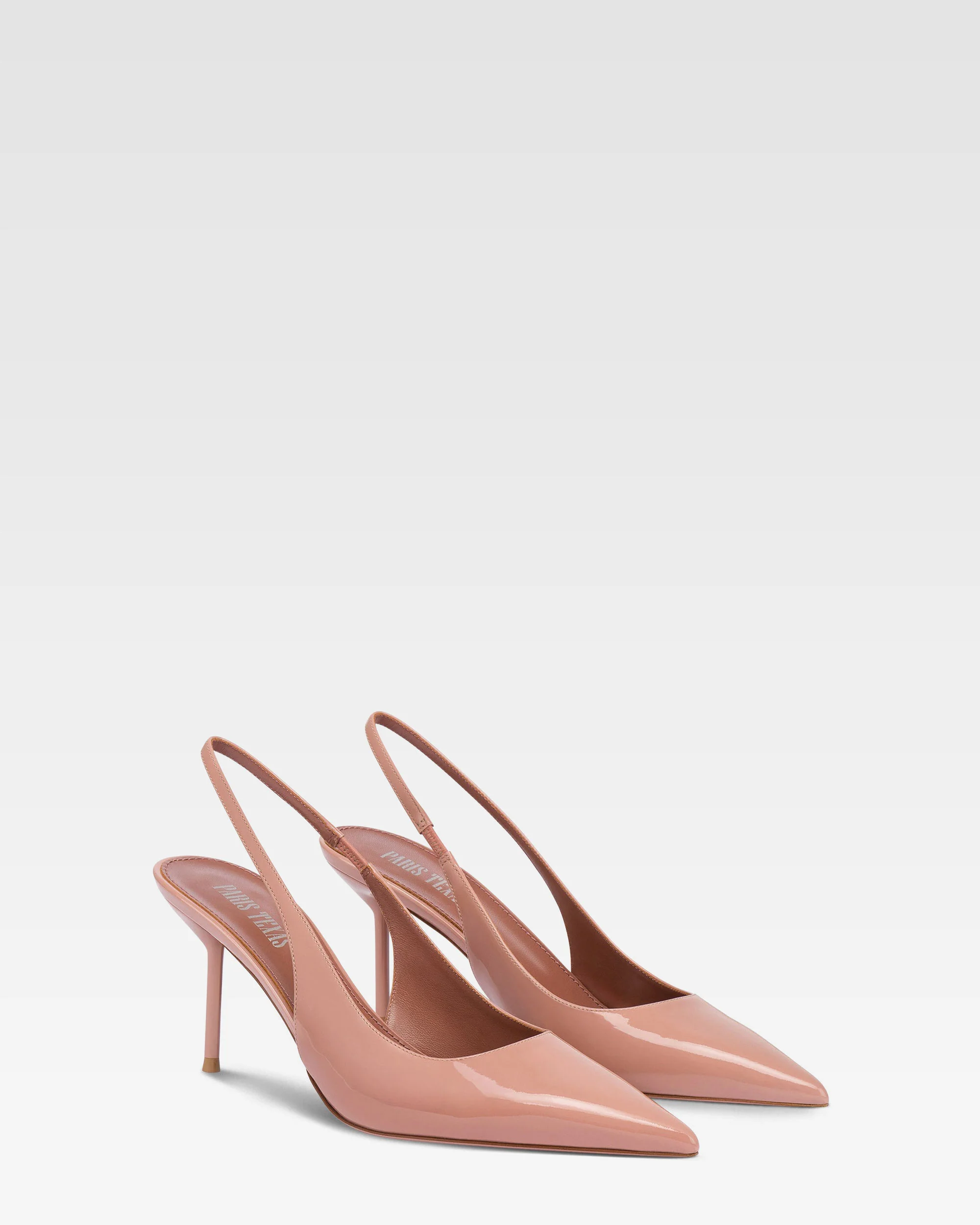 Slingbacks in dark phard patent leather - Image 2