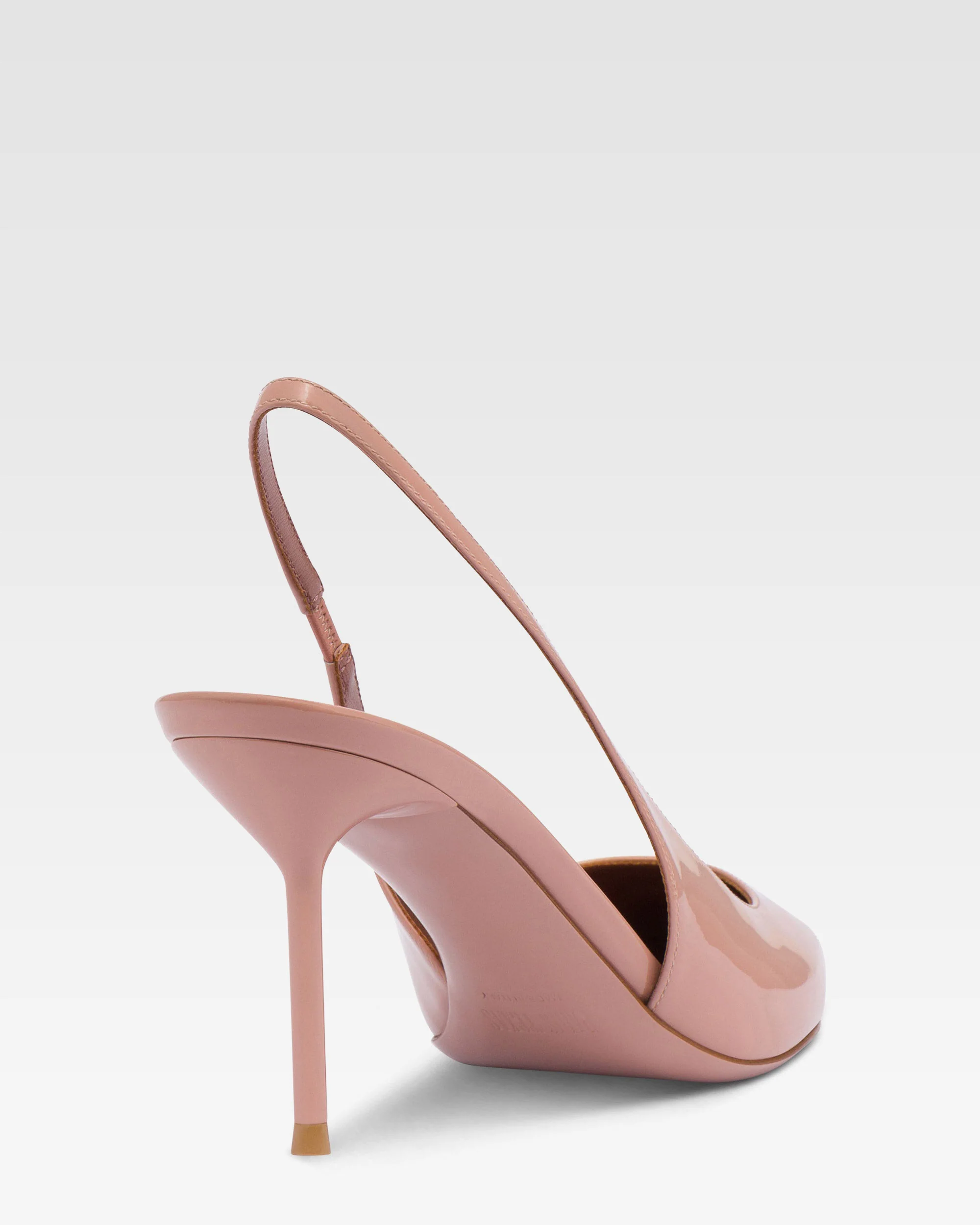 Slingbacks in dark phard patent leather - Image 5