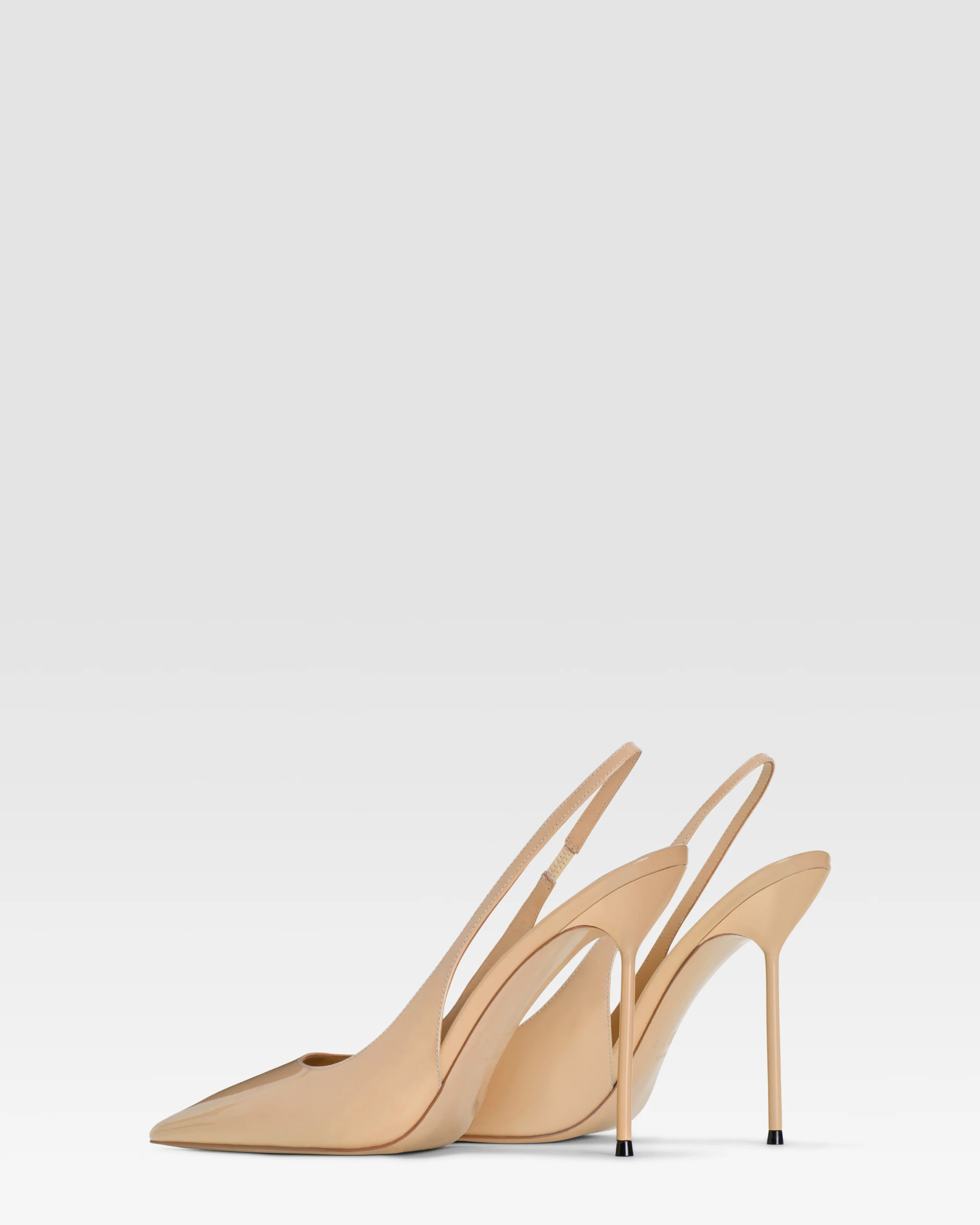 Patent leather slingback - Image 3