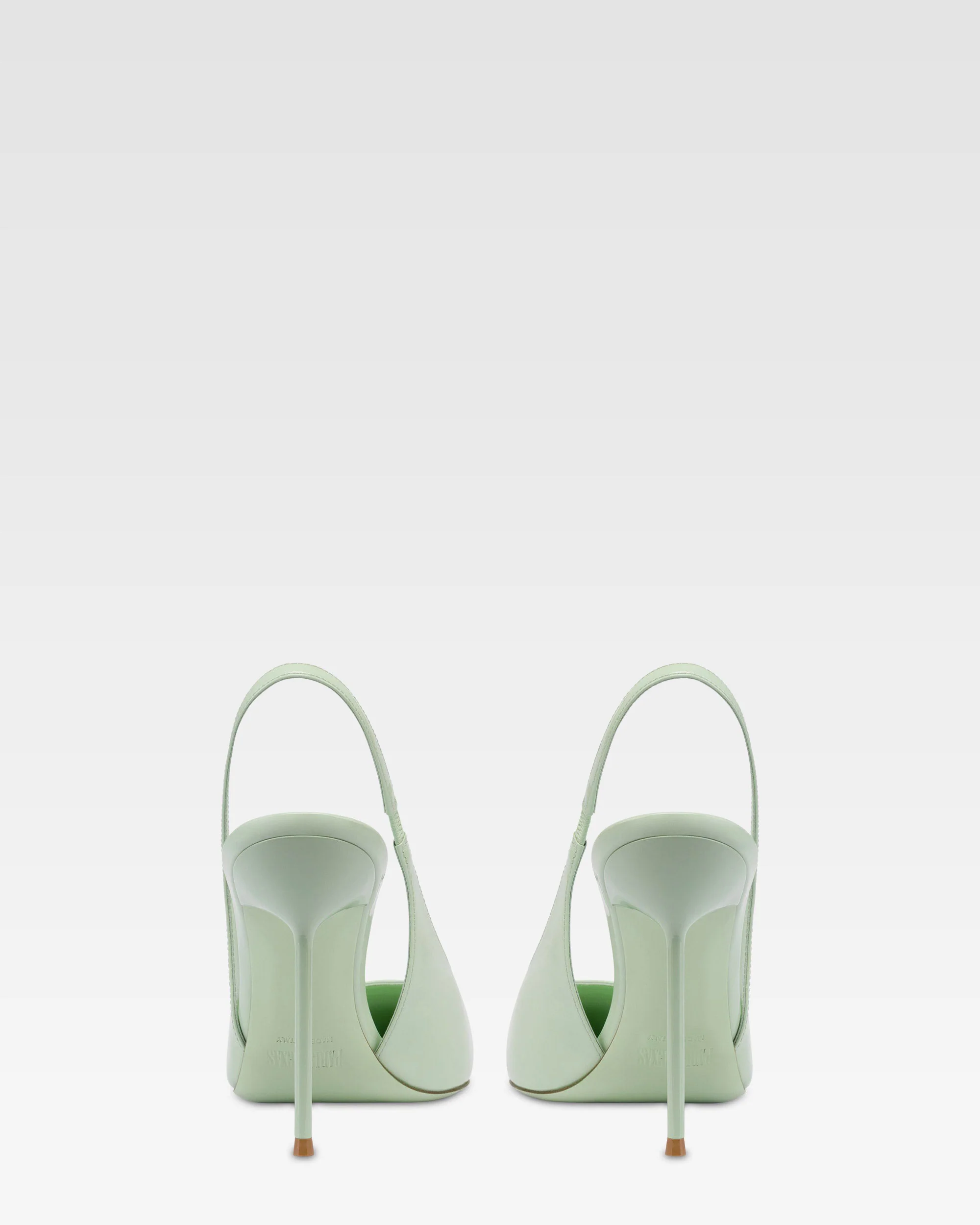 Slingbacks in mint patent leather - Image 4