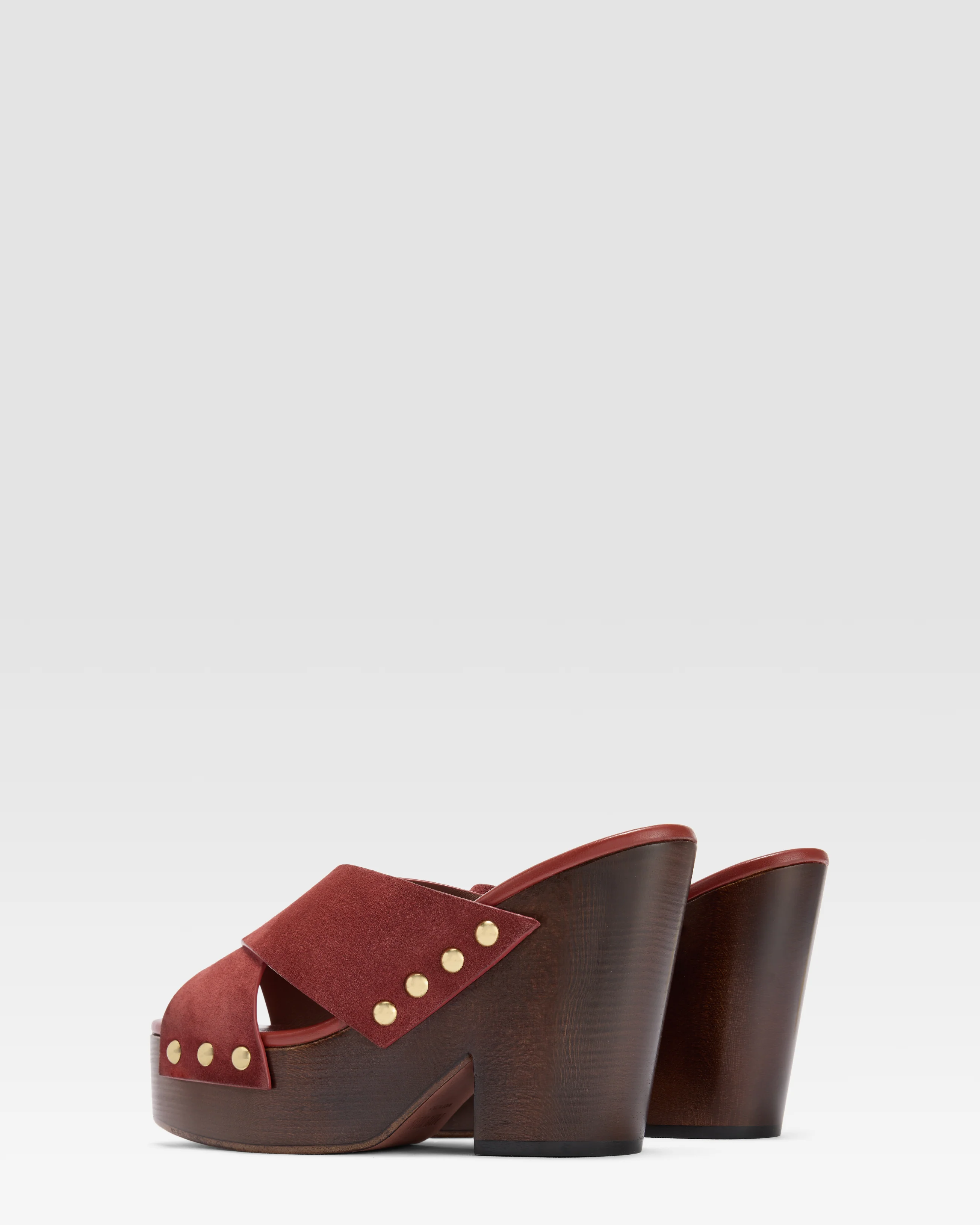 SUEDE LEATHER MULE - Image 3
