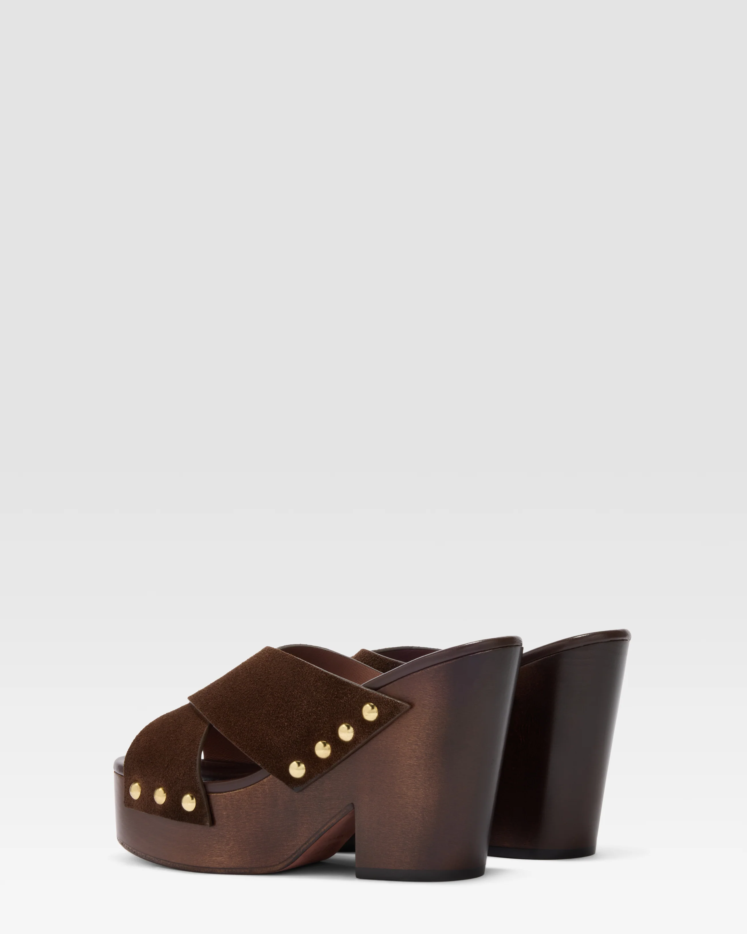 SUEDE LEATHER MULE - Image 3