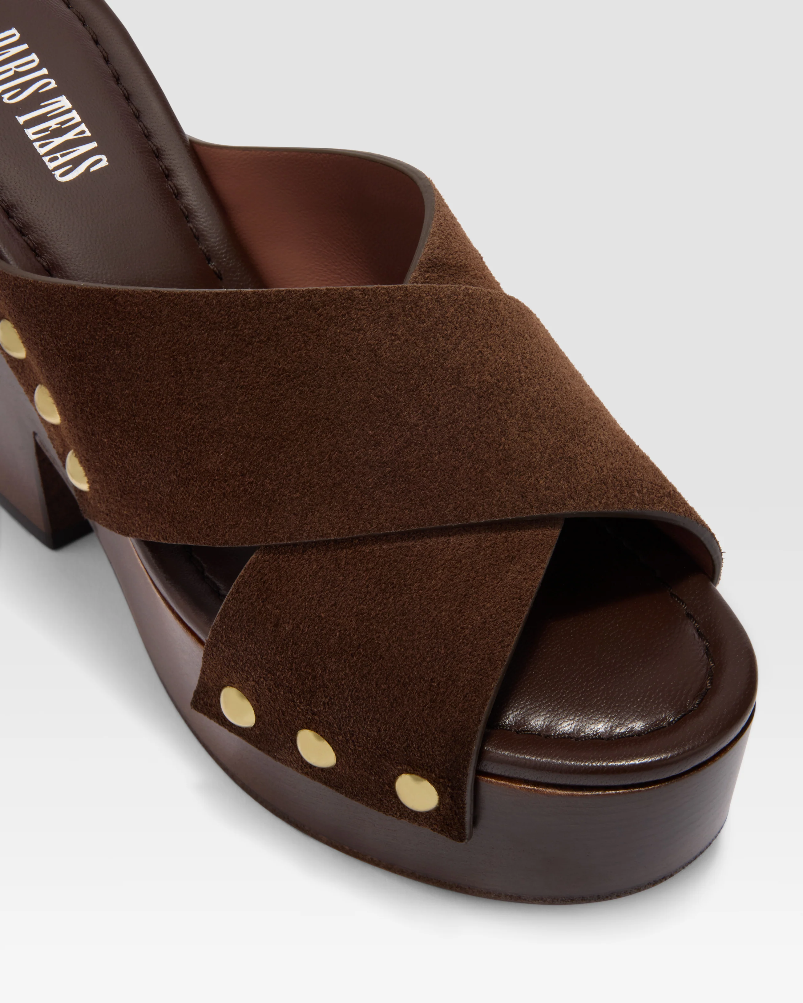 SUEDE LEATHER MULE - Image 4