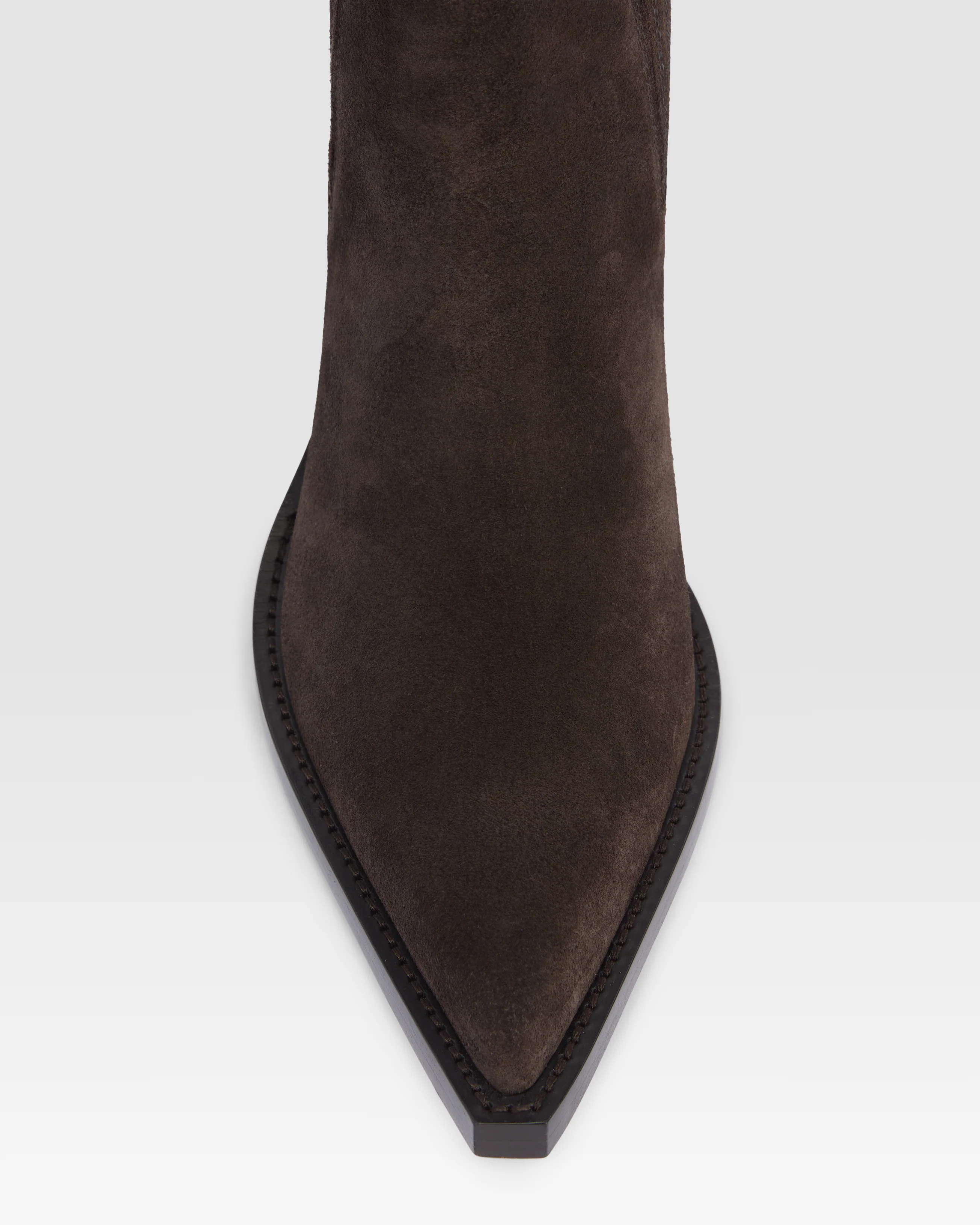 Suede Western ankle boot - Image 5