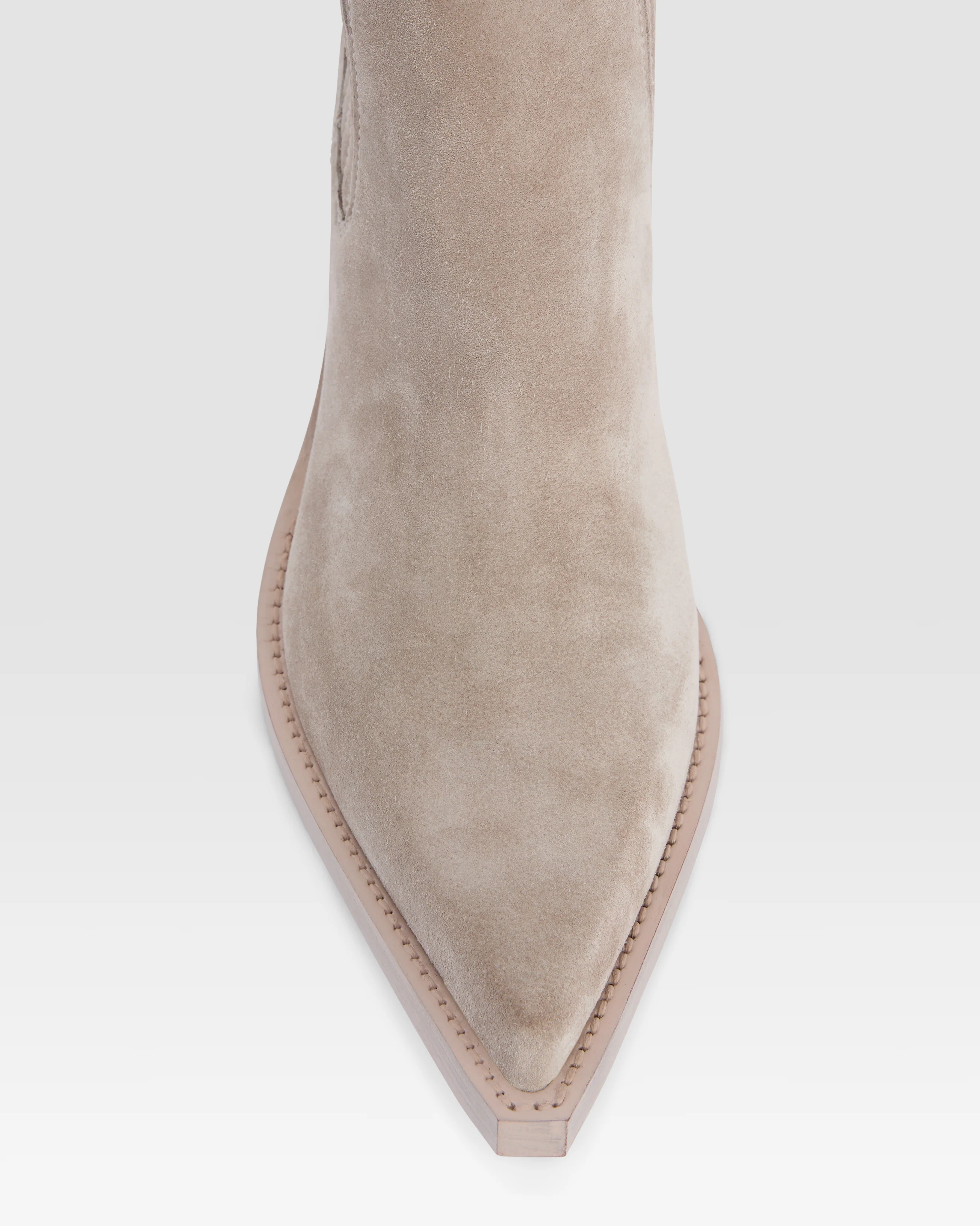 Suede Western ankle boot - Image 5