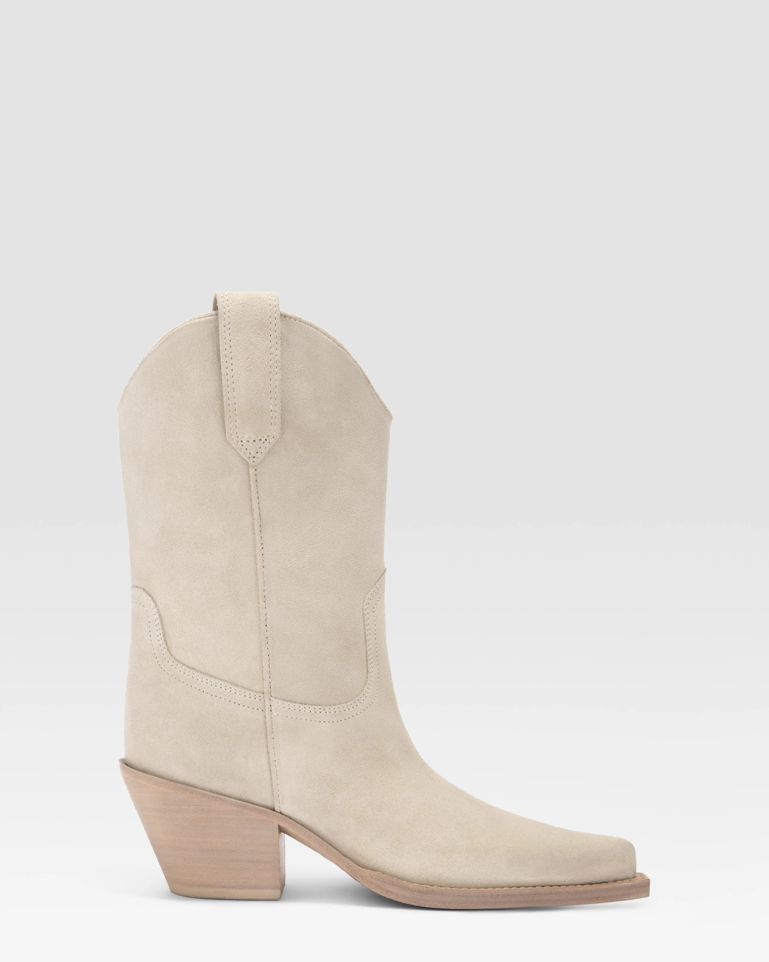 TEXAN BOOT IN SUEDE LEATHER