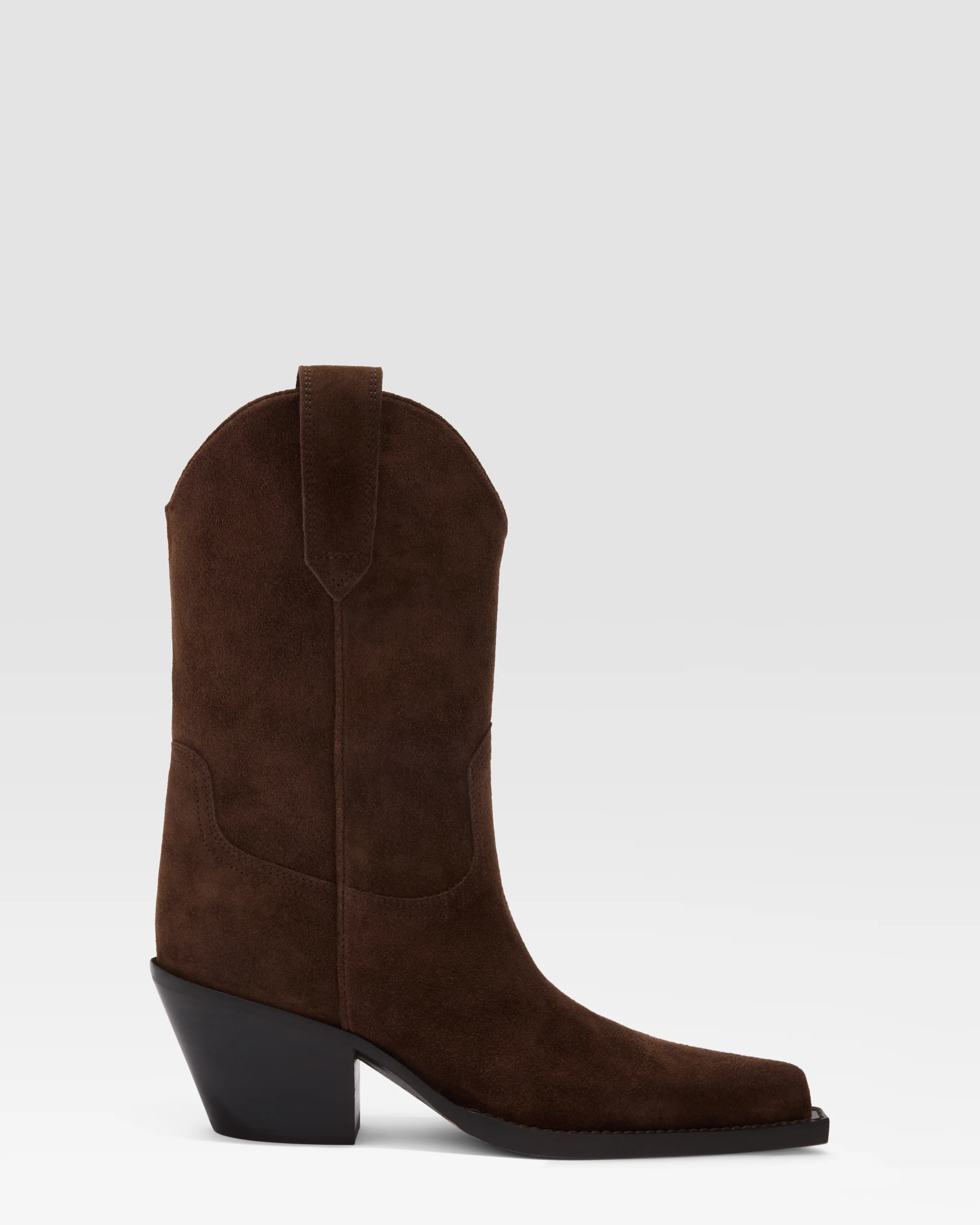 TEXAN BOOT IN SUEDE LEATHER
