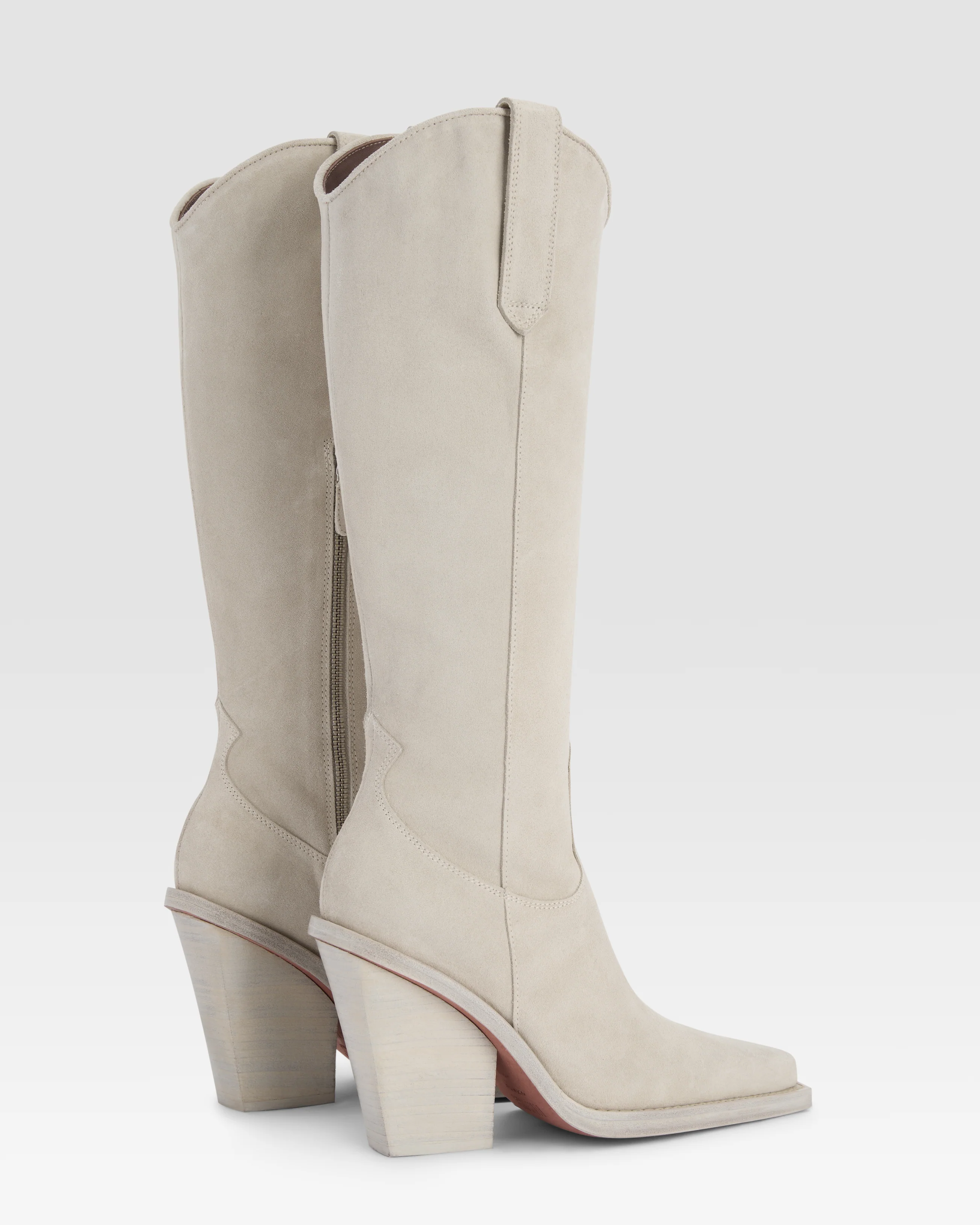 Suede Western boot - Image 3
