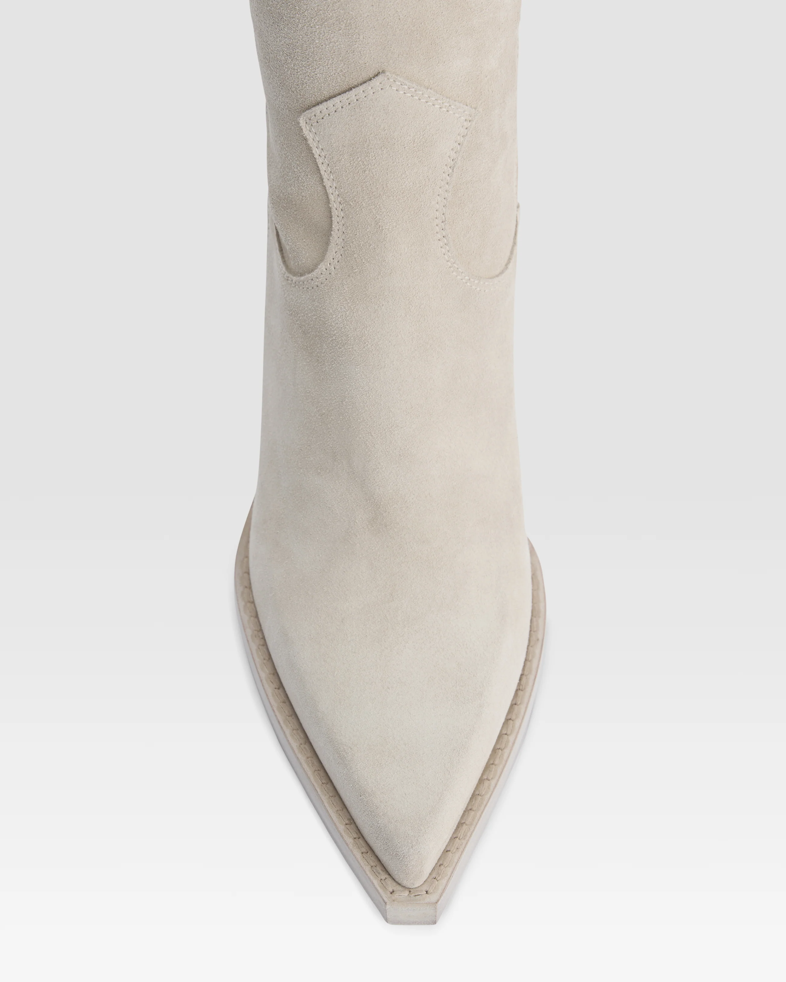 Suede Western boot - Image 4
