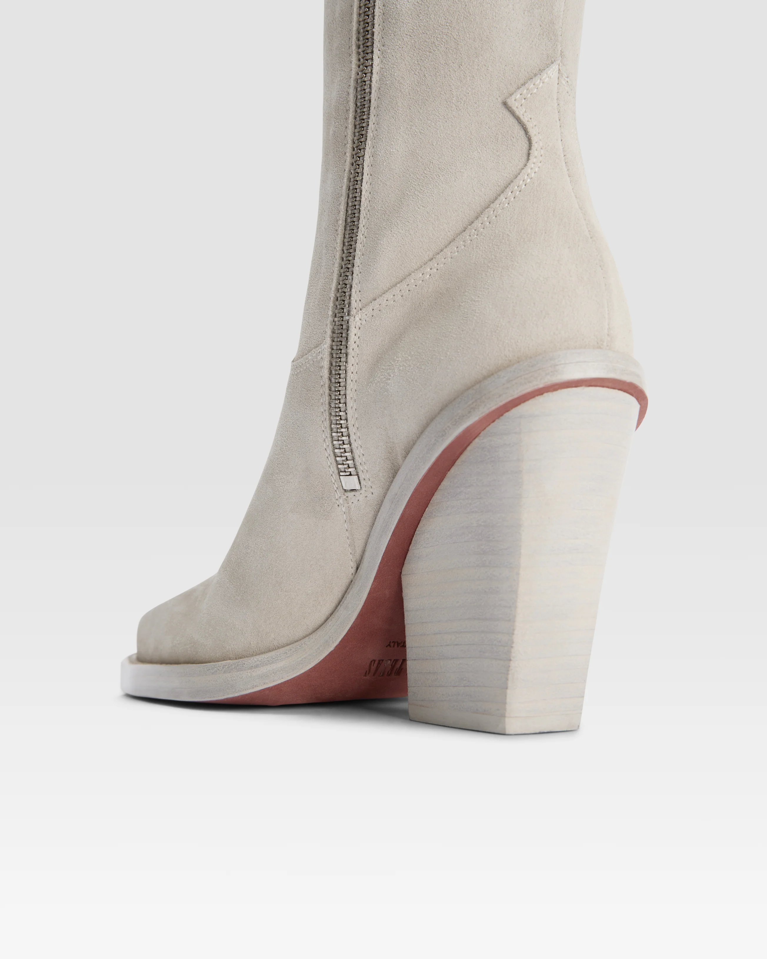 Suede Western boot - Image 5
