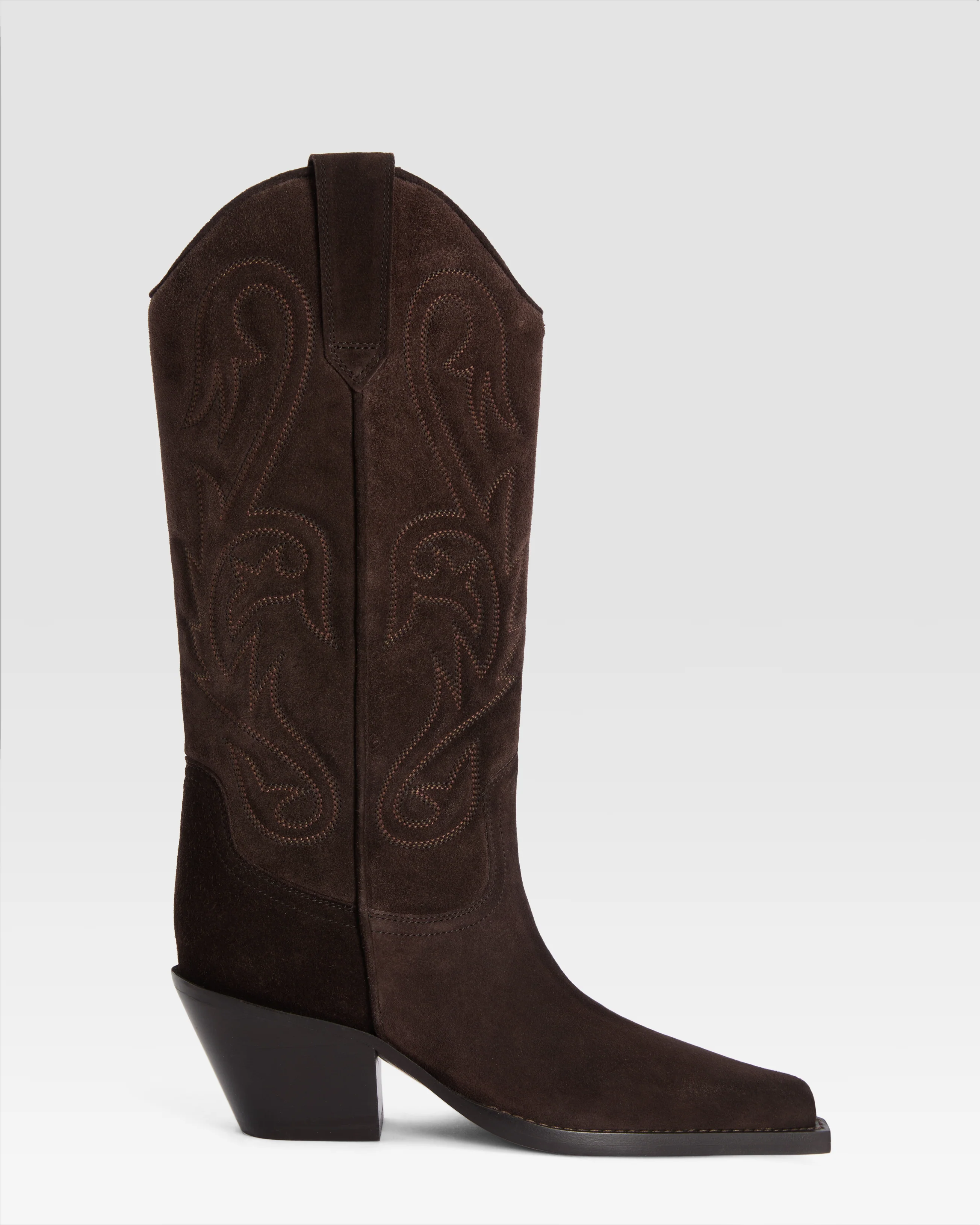Suede Texan boot