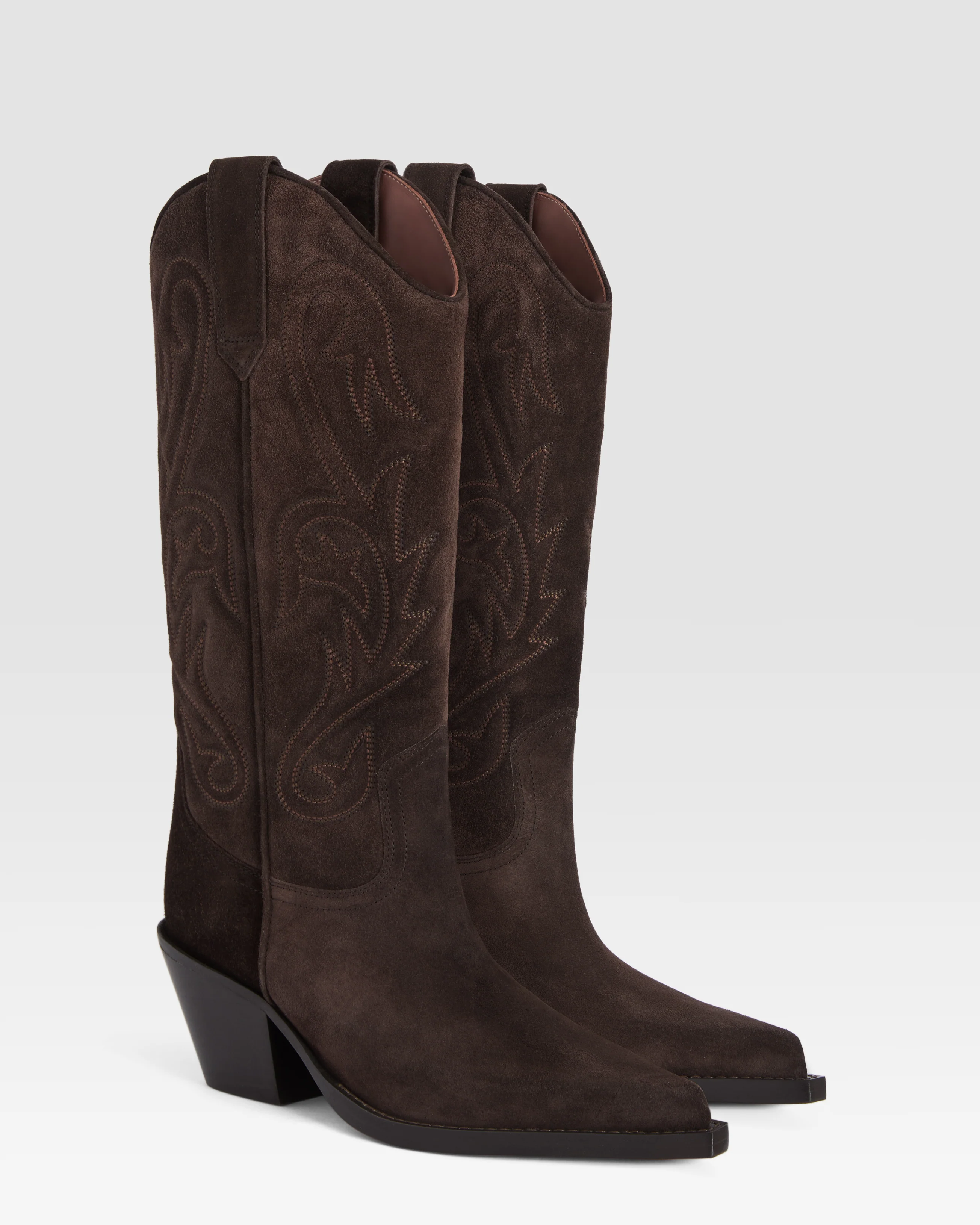 Suede Texan boot - Image 2
