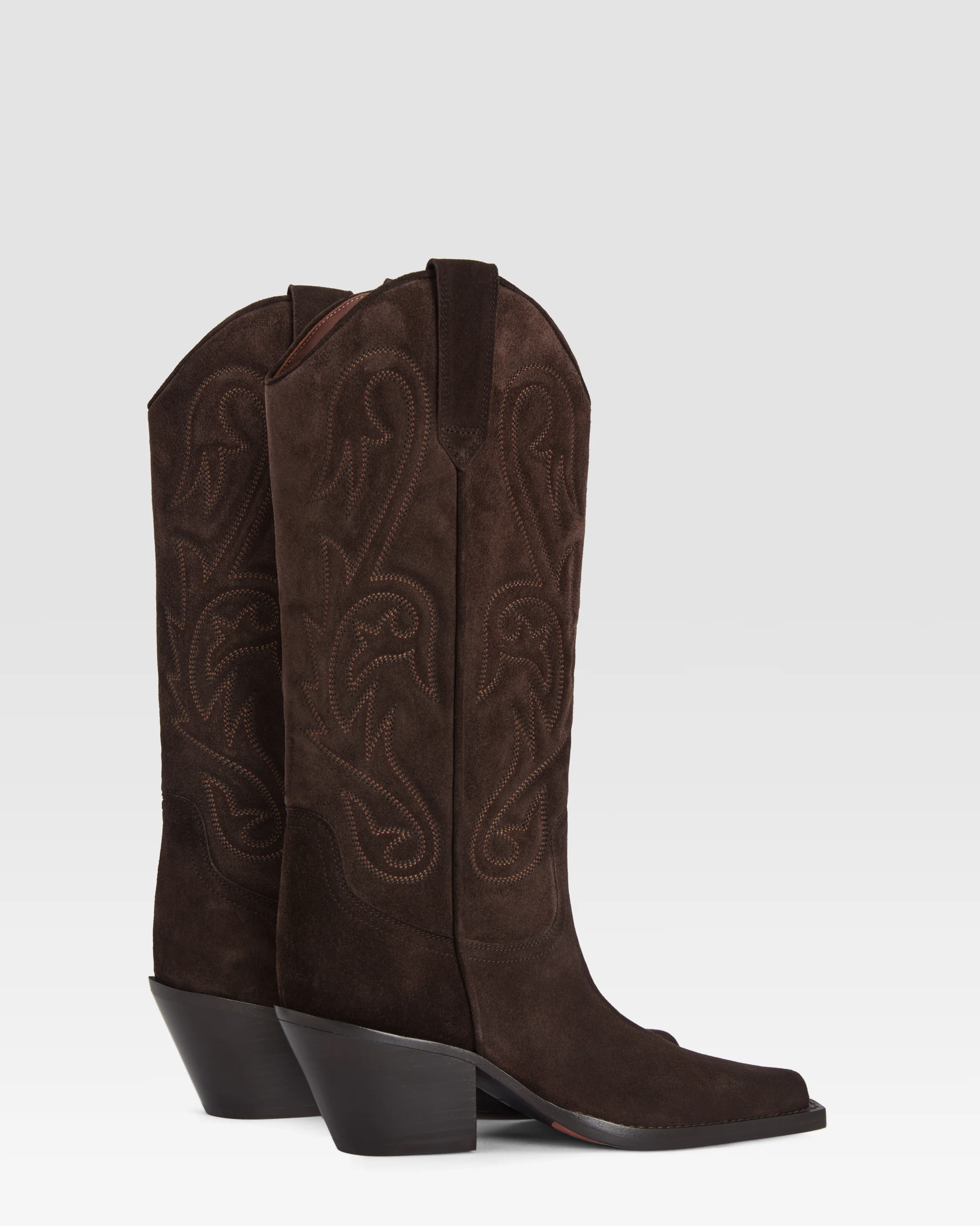 Suede Texan boot - Image 3