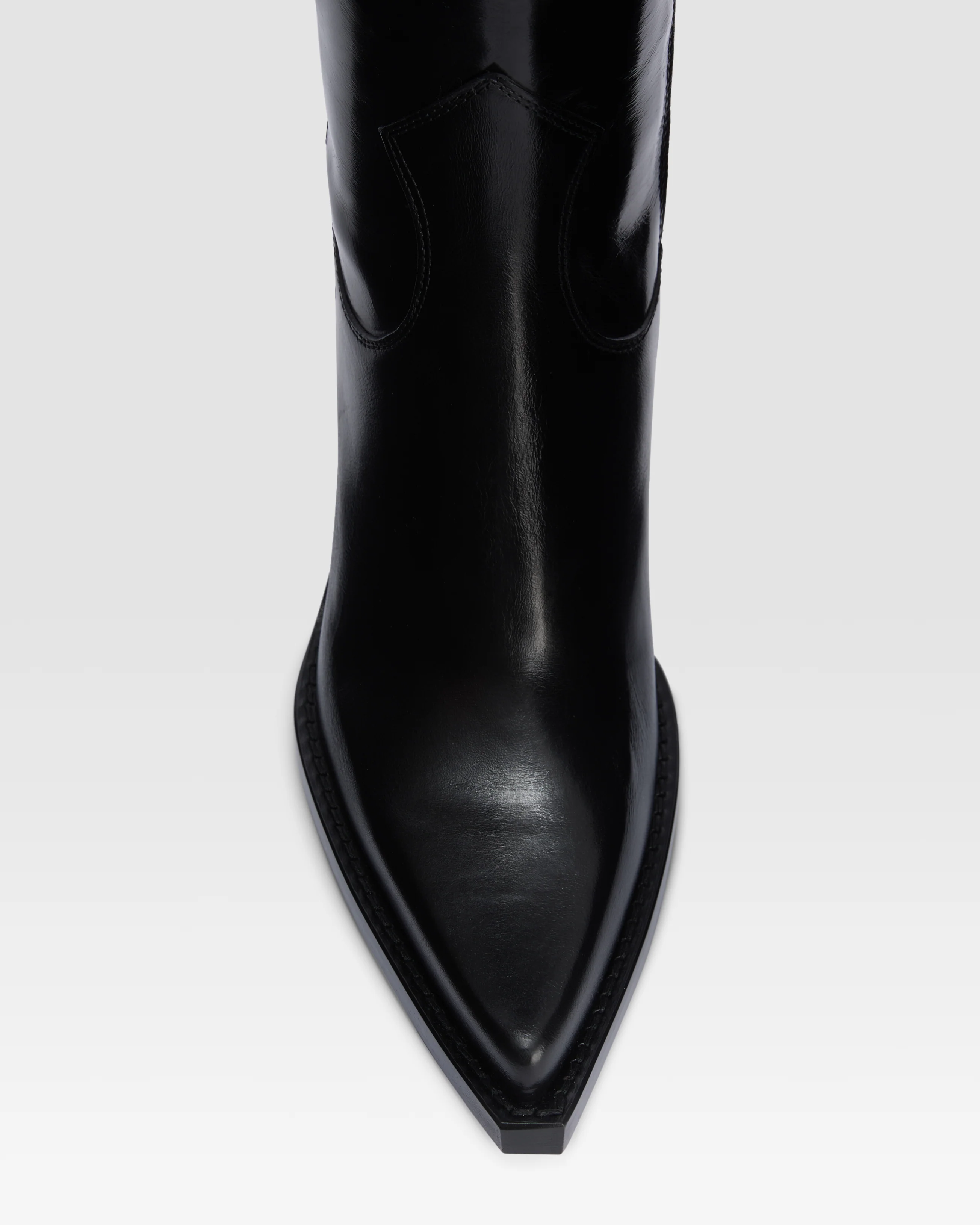 Patent leather texan boot - Image 4