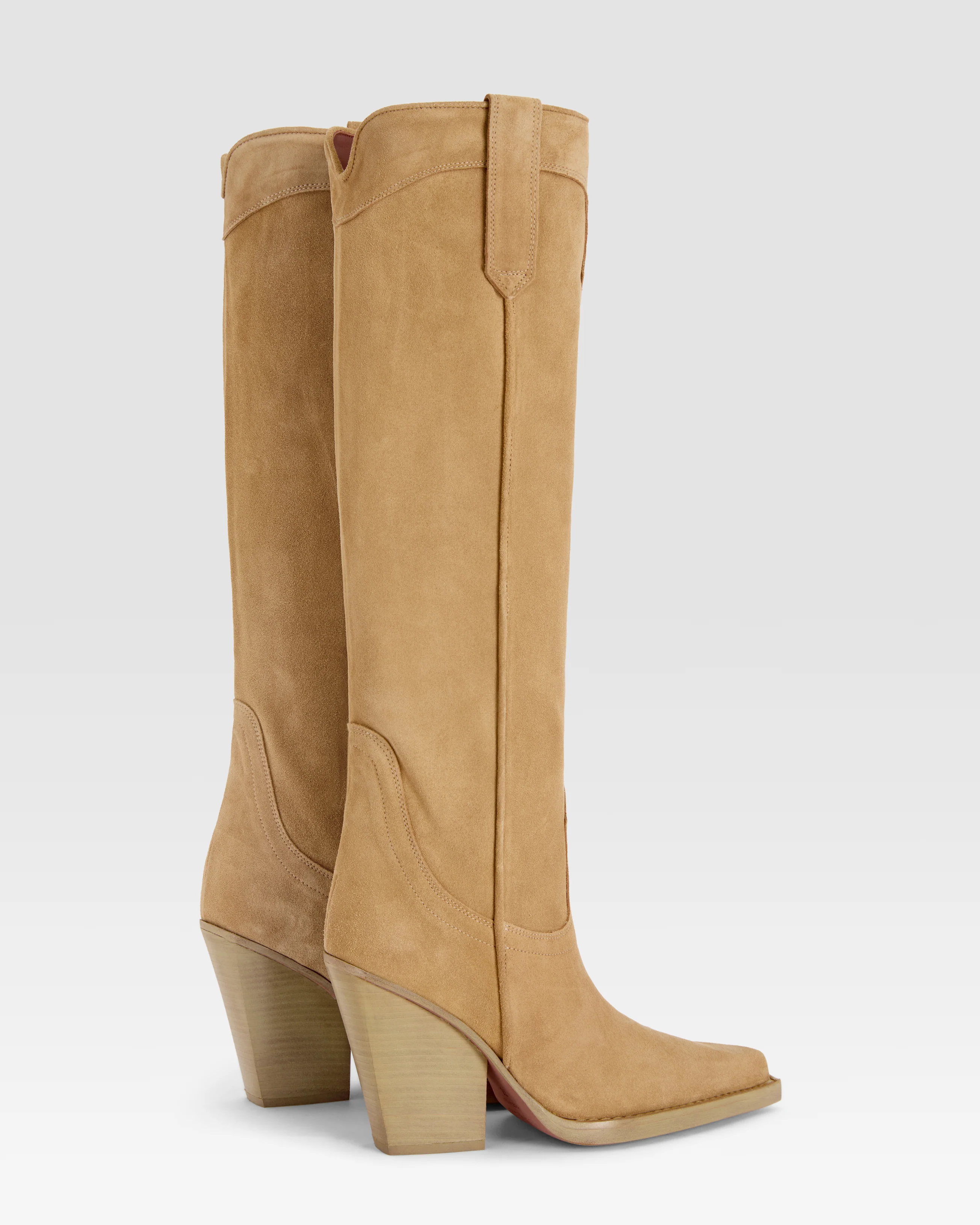 Suede Western boot - Image 3