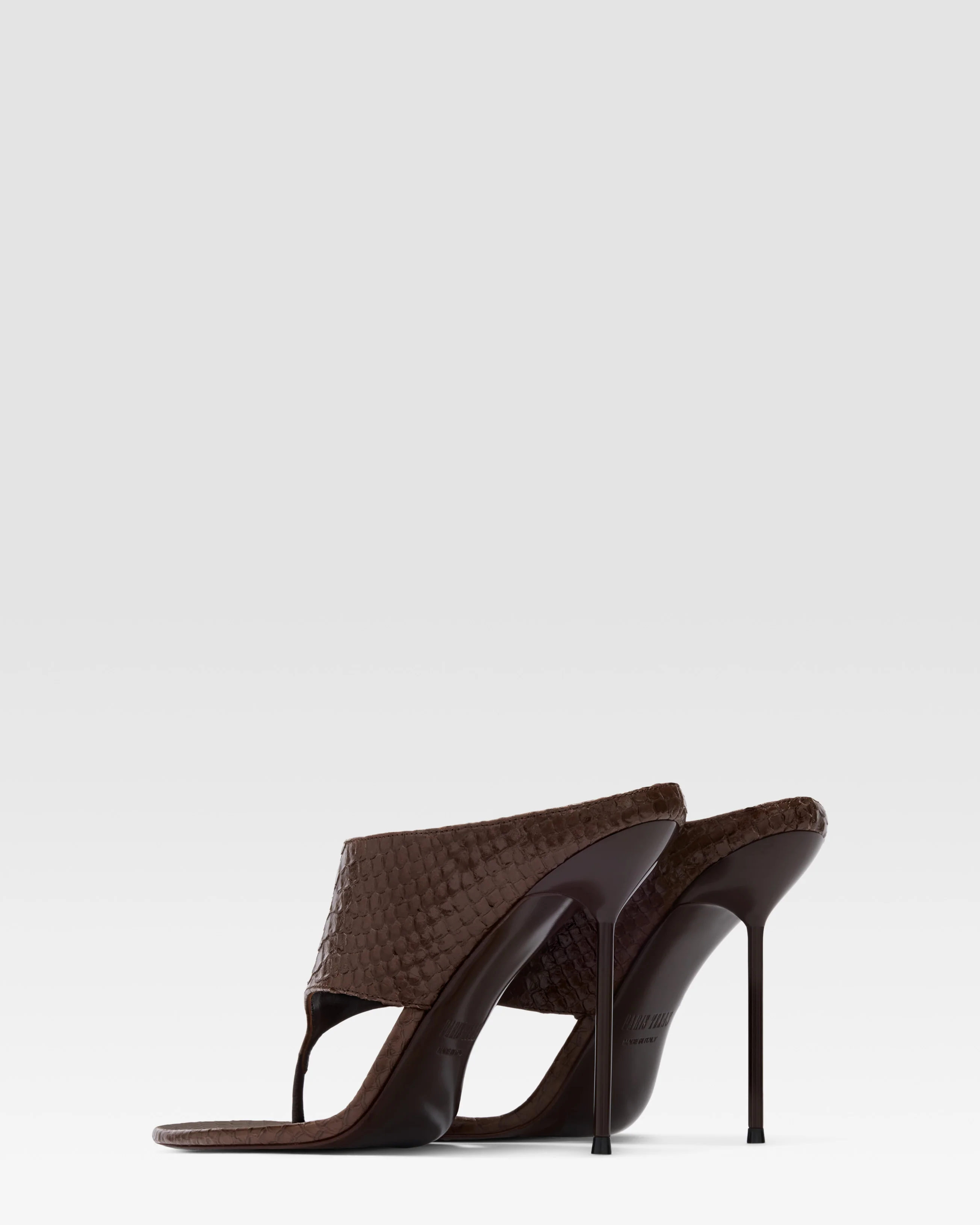 THONG MULE IN PYTHON-PRINT LEATHER - Image 3