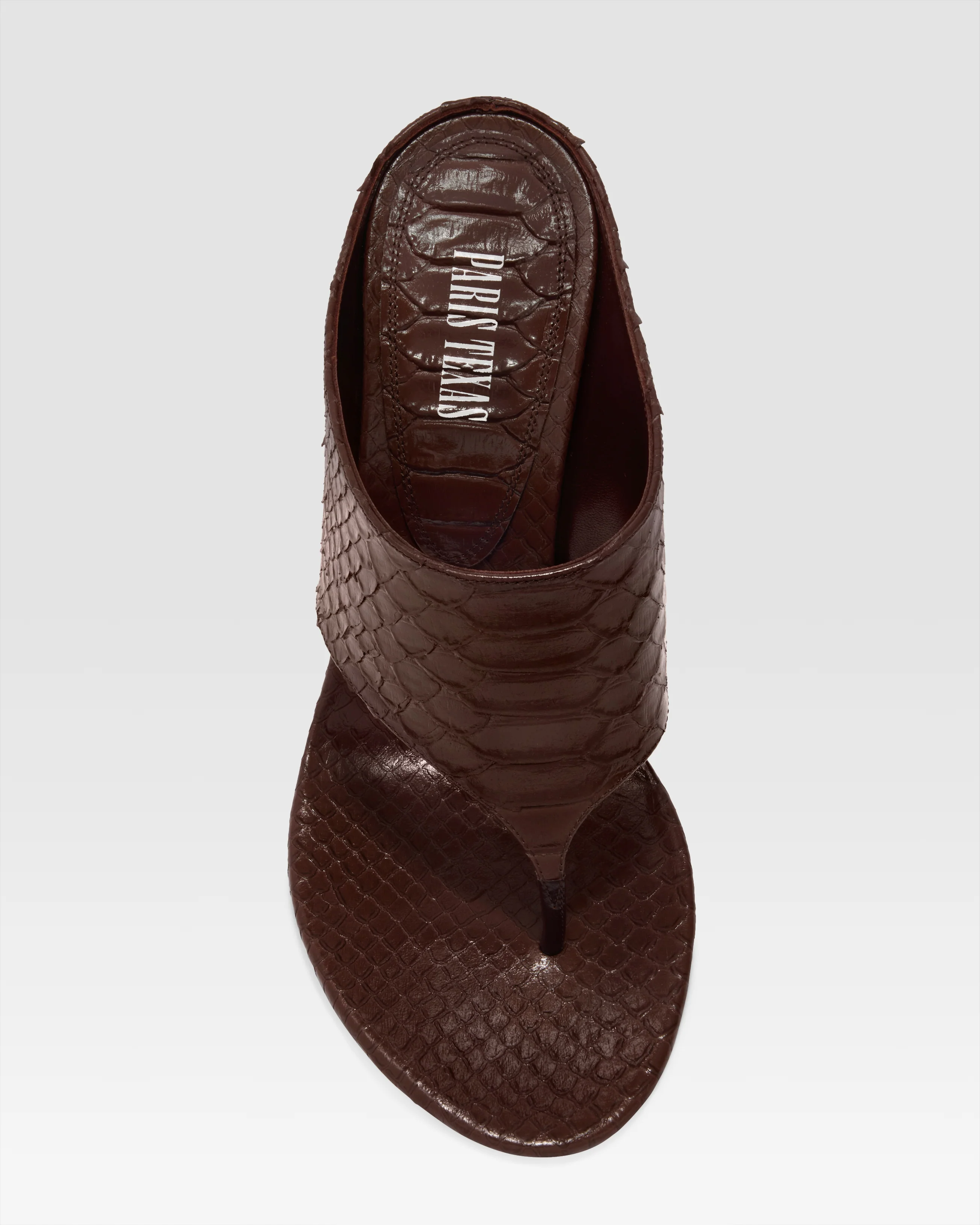 THONG MULE IN PYTHON-PRINT LEATHER - Image 5