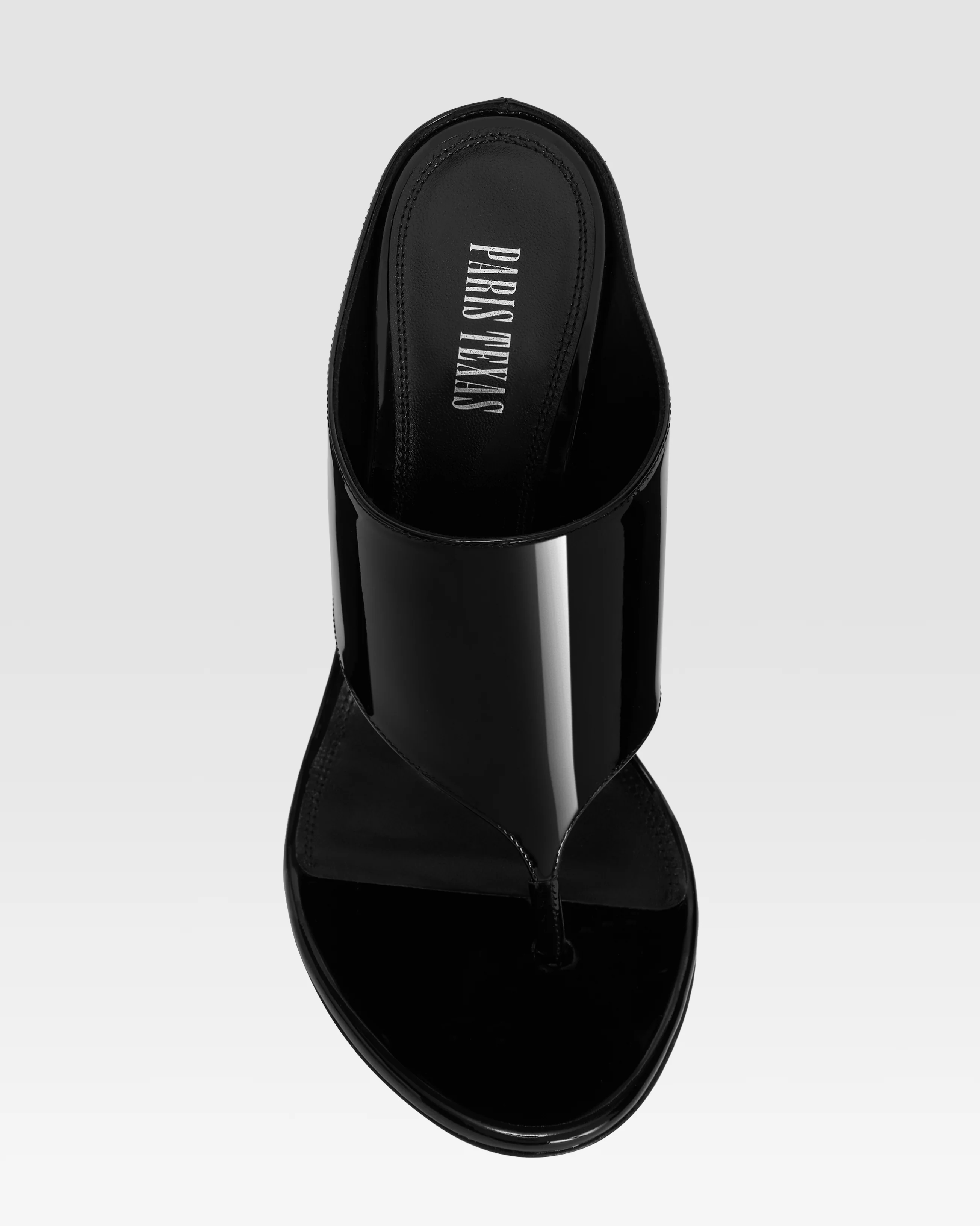 Patent leather thong mule - Image 5
