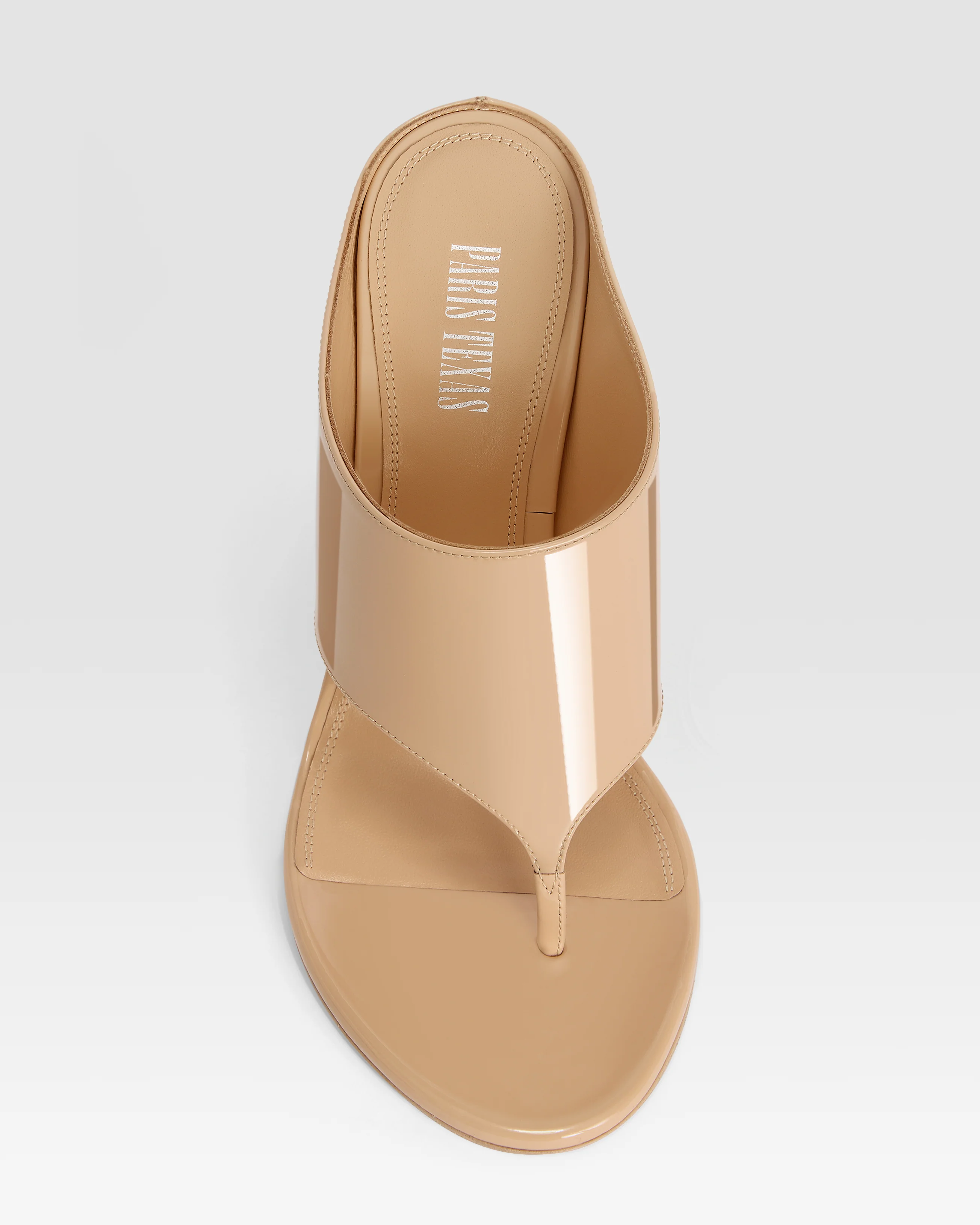Patent leather thong mule - Image 5
