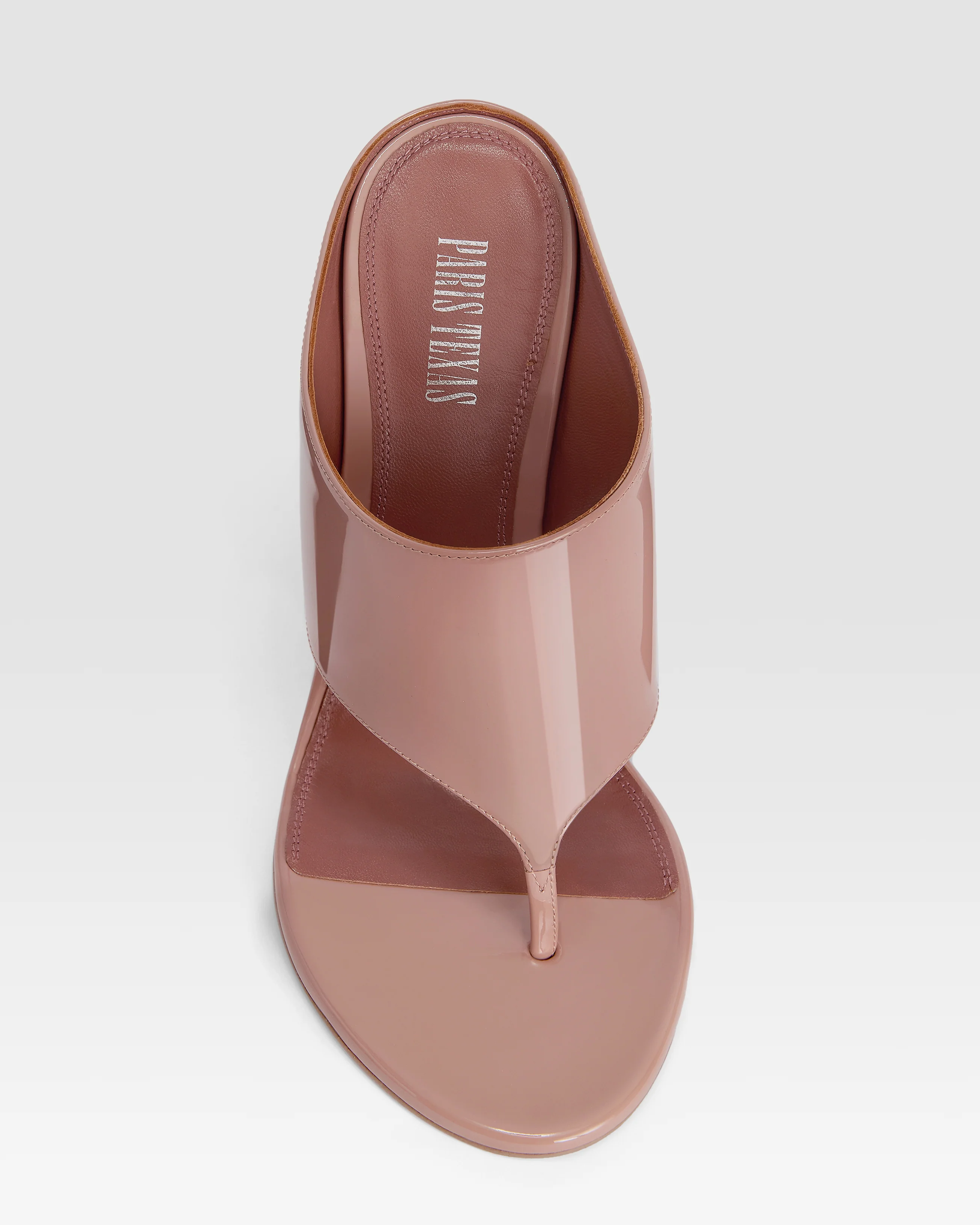 Patent leather thong mule - Image 5