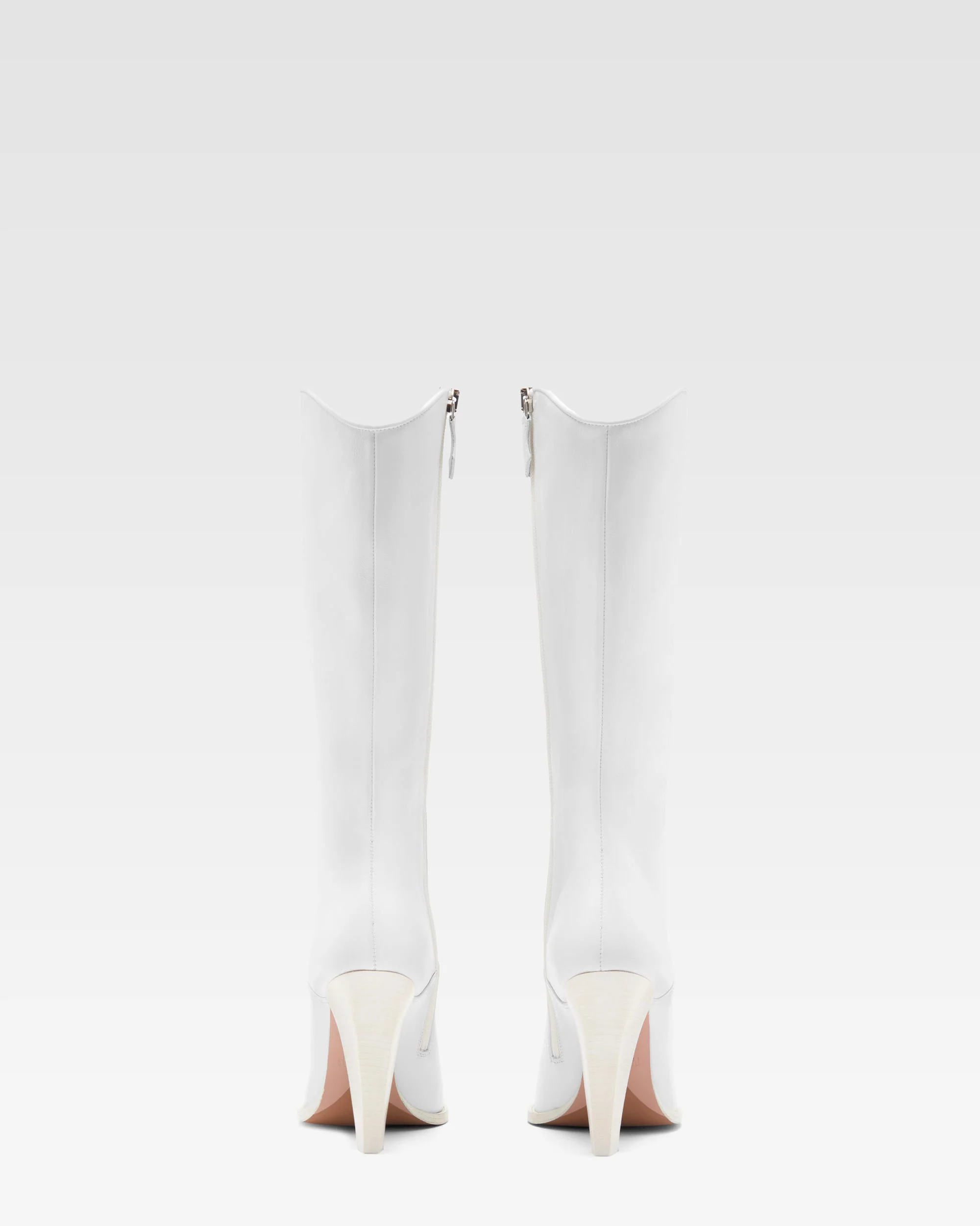 White leather boot - Image 4