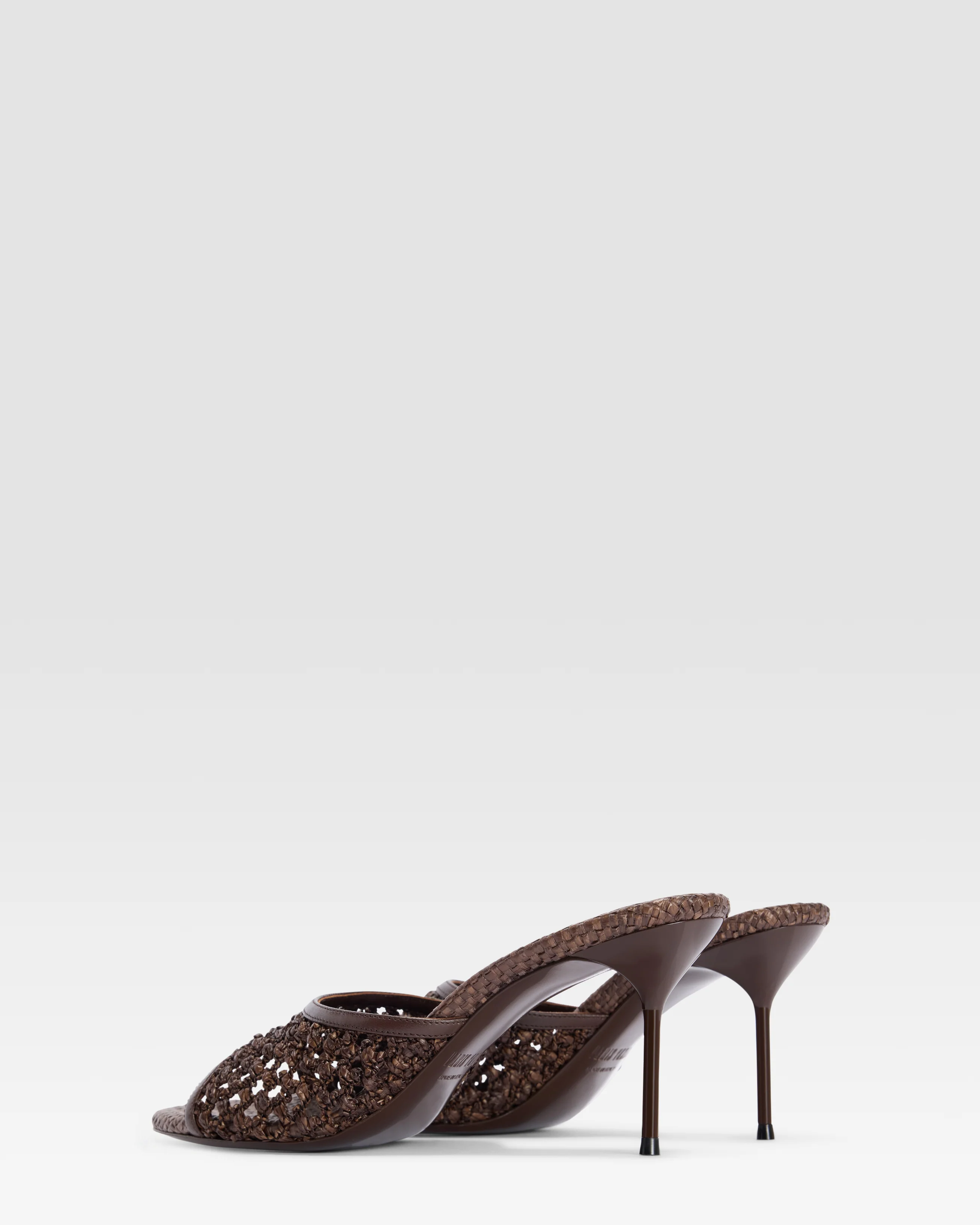 WOVEN RAFFIA MULE - Image 3