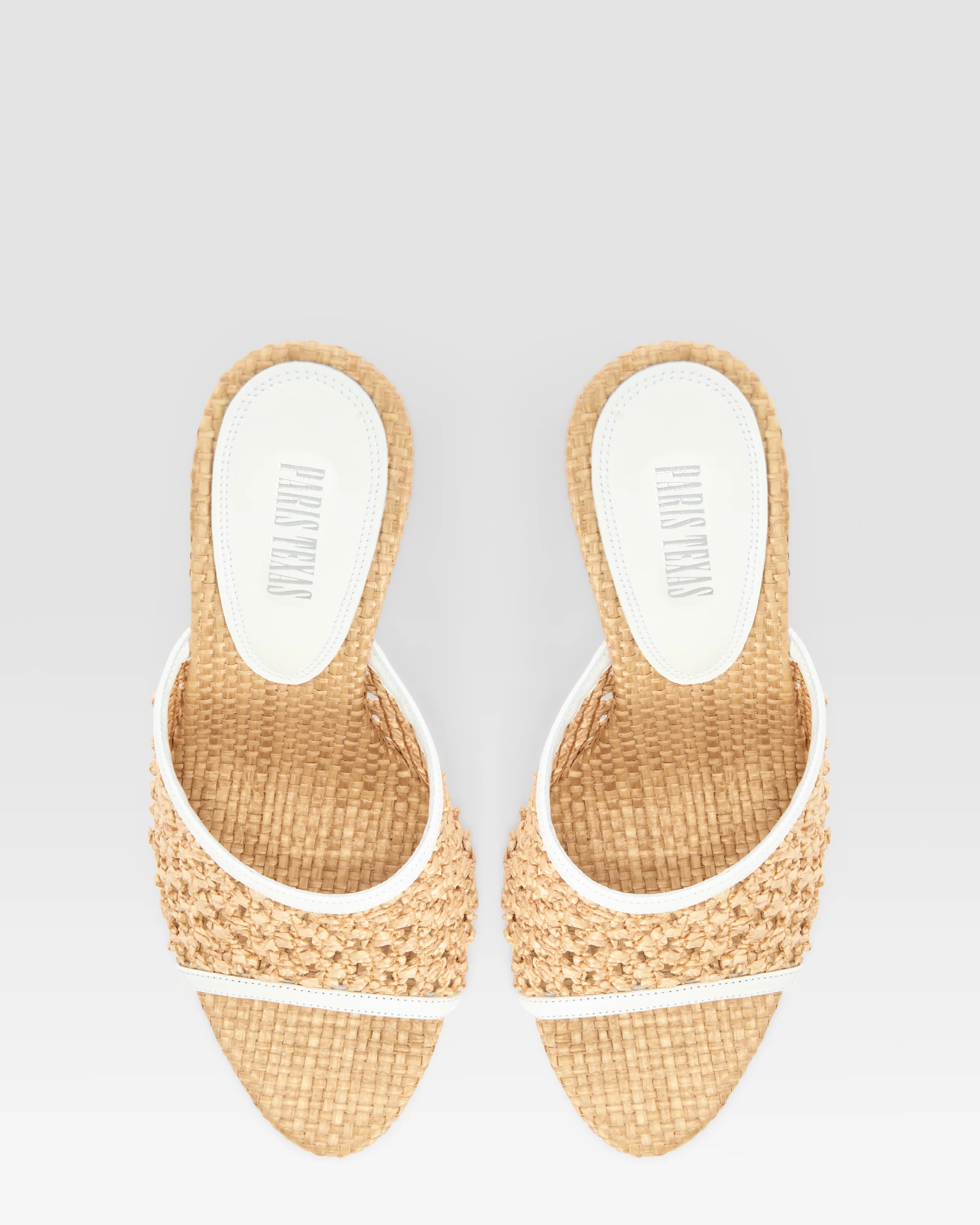 WOVEN RAFFIA MULE - Image 5